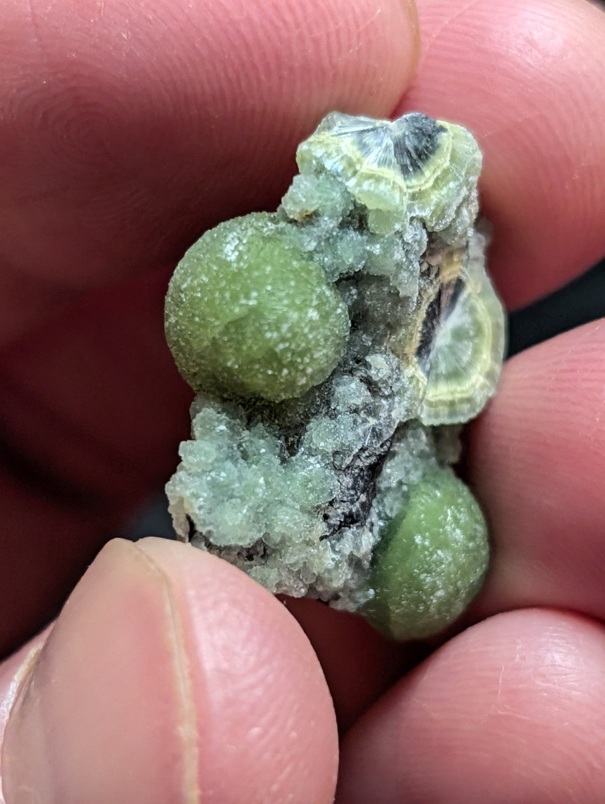 Green Wavellite -Old Stock - Mauldin Mountain Arkansas Natural Mineral - Collectibles:Rocks Fossils & Minerals:Crystals