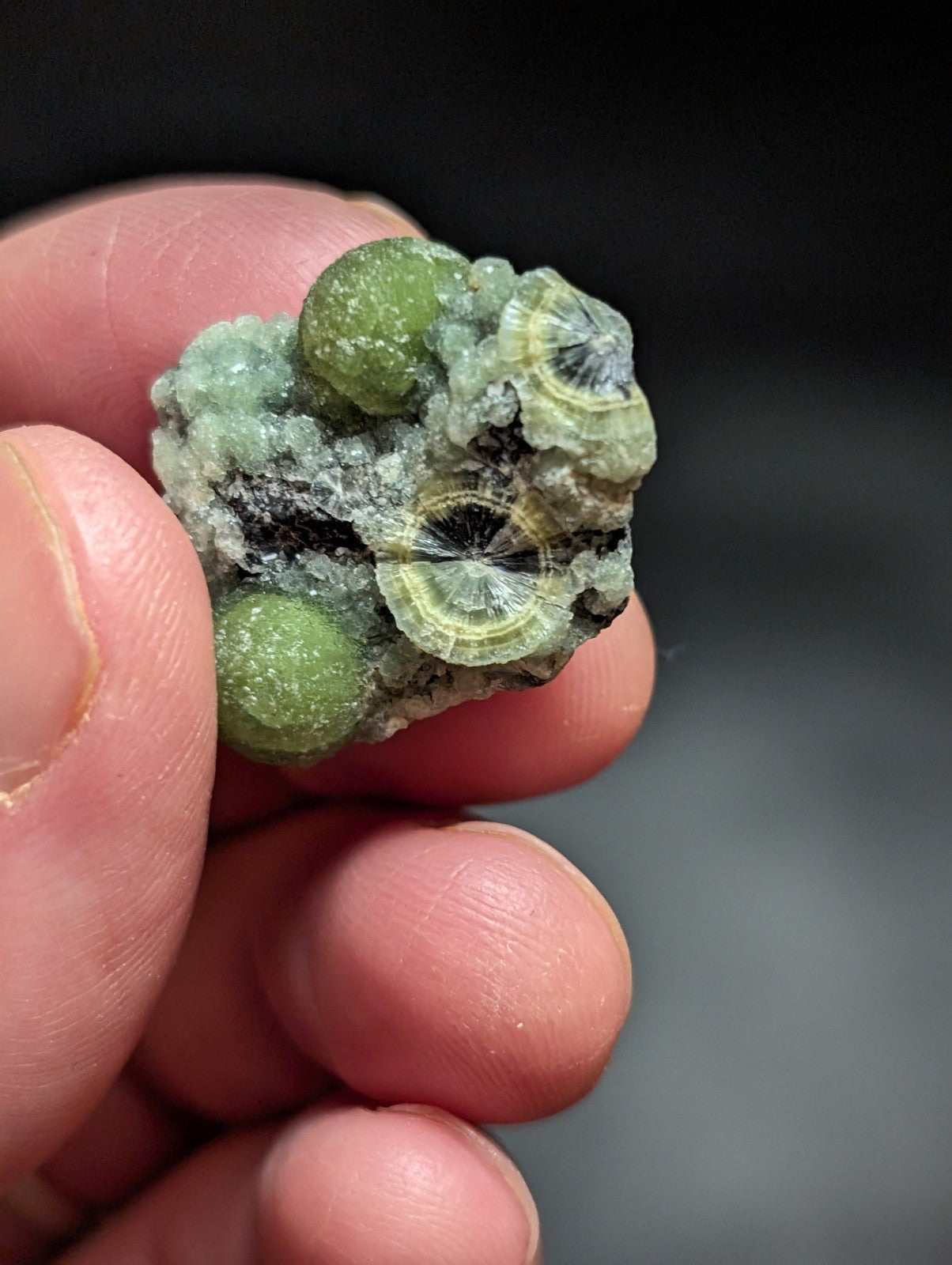 Green Wavellite -Old Stock - Mauldin Mountain Arkansas Natural Mineral - Collectibles:Rocks Fossils & Minerals:Crystals