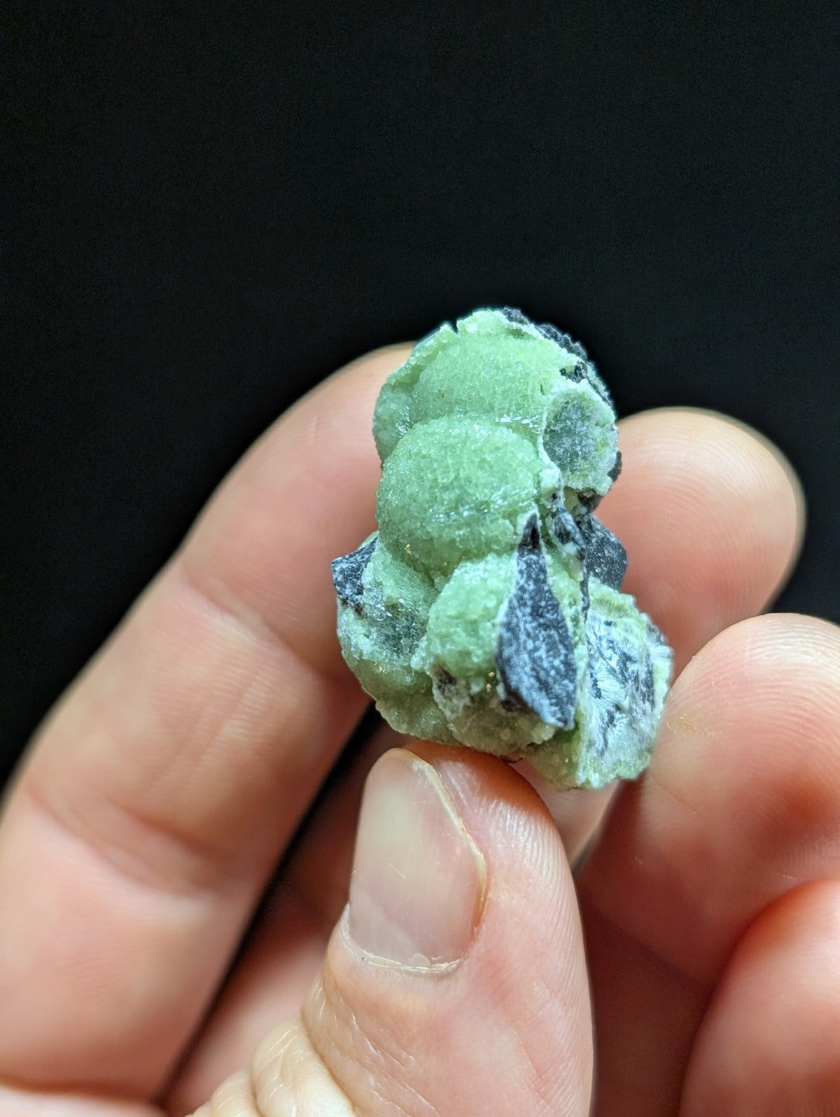 Green Wavellite -Old Stock - Mauldin Mountain Arkansas Natural Mineral - Collectibles:Rocks Fossils & Minerals:Crystals