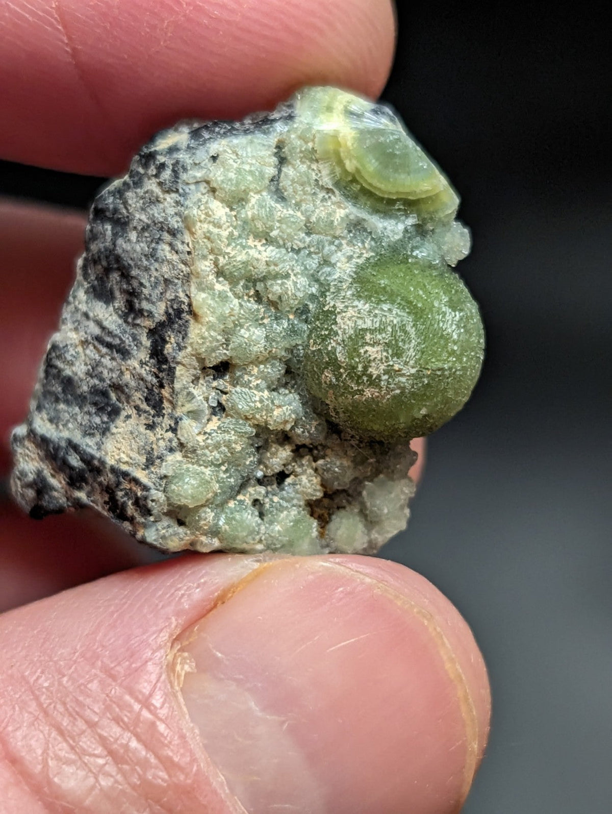 Green Wavellite -Old Stock - Mauldin Mountain Arkansas Natural Mineral - Collectibles:Rocks Fossils & Minerals:Crystals