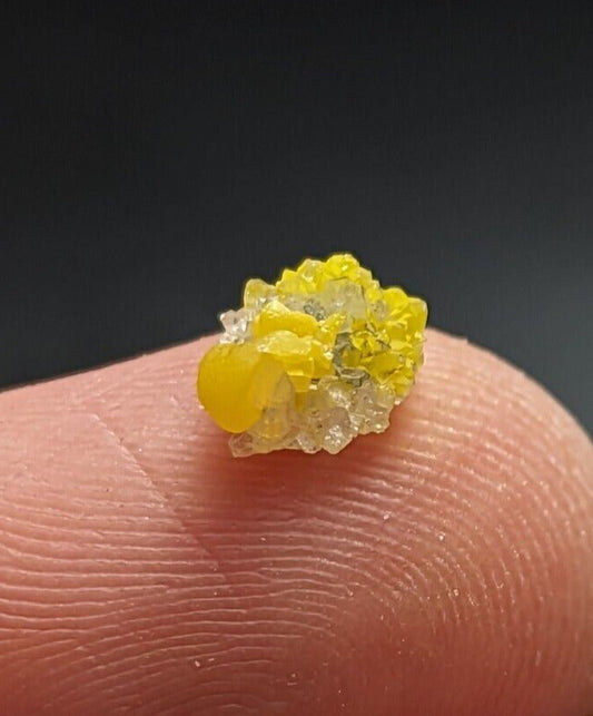 Greenockite included Smithsonite on Quartz Rush creek Marion County Arkansas - Collectibles:Rocks Fossils &