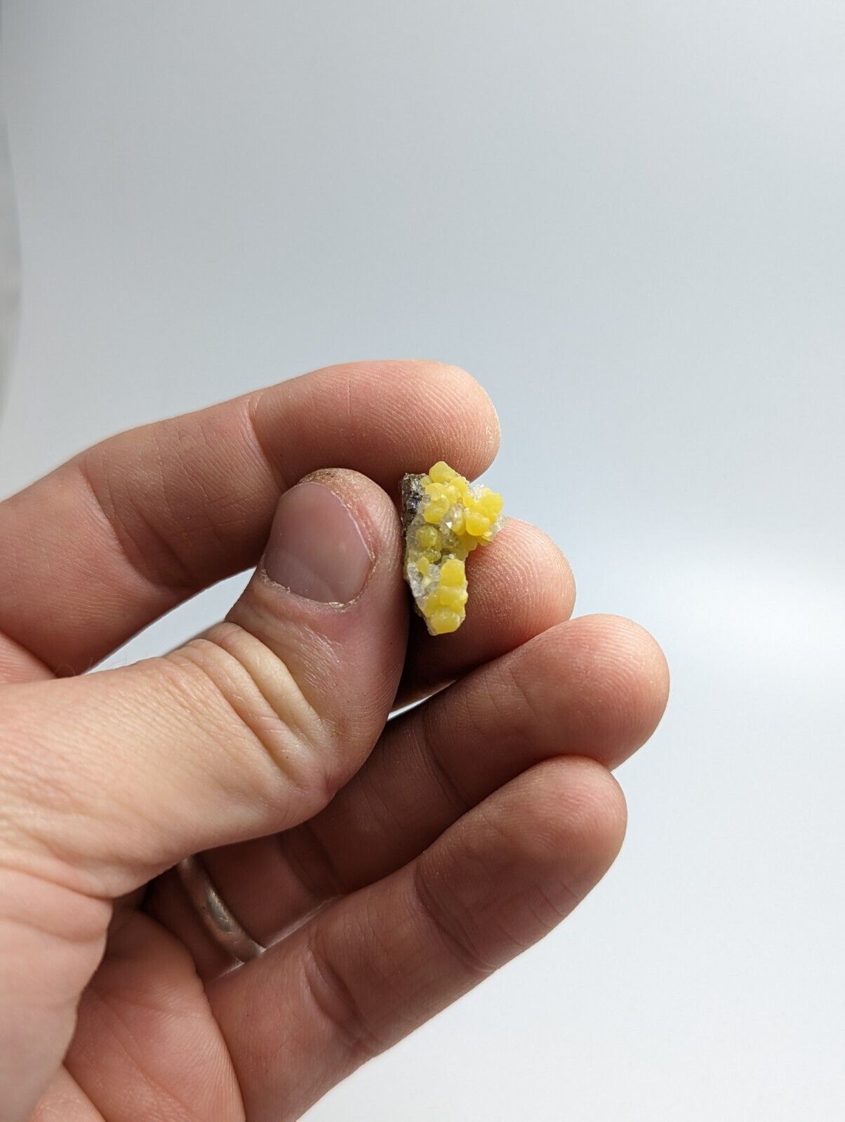 Greenockite Included Smithsonite on Sphalerite + Rush Creek Marion co Arkansas - Collectibles:Rocks Fossils &