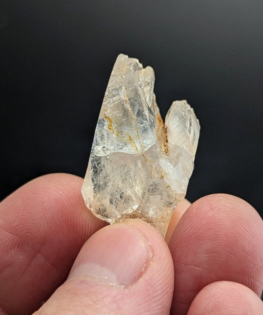 Growth Interference Quartz Crystal - Montgomery County Arkansas ooak Unique - Collectibles:Rocks Fossils &