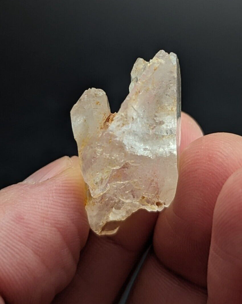 Growth Interference Quartz Crystal - Montgomery County Arkansas ooak Unique - Collectibles:Rocks Fossils &