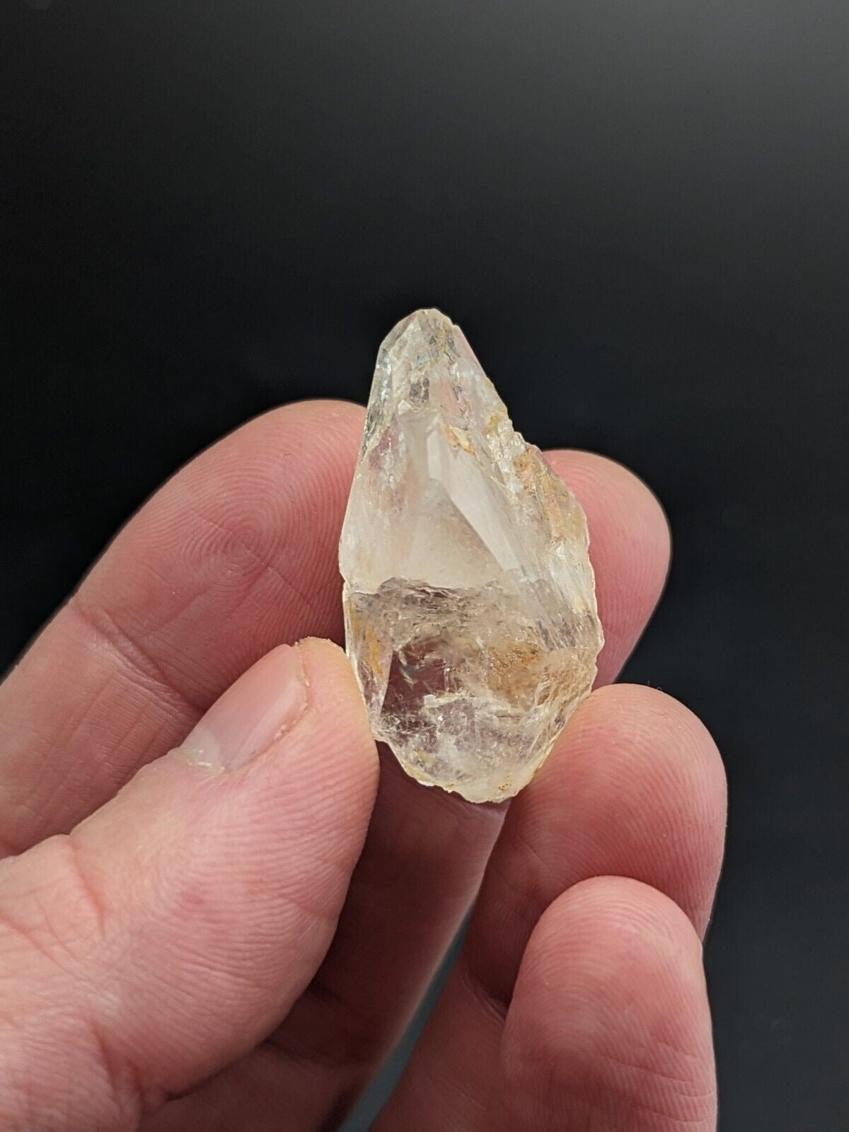 Growth Interference Quartz Crystal - Montgomery County Arkansas ooak Unique - Collectibles:Rocks Fossils &