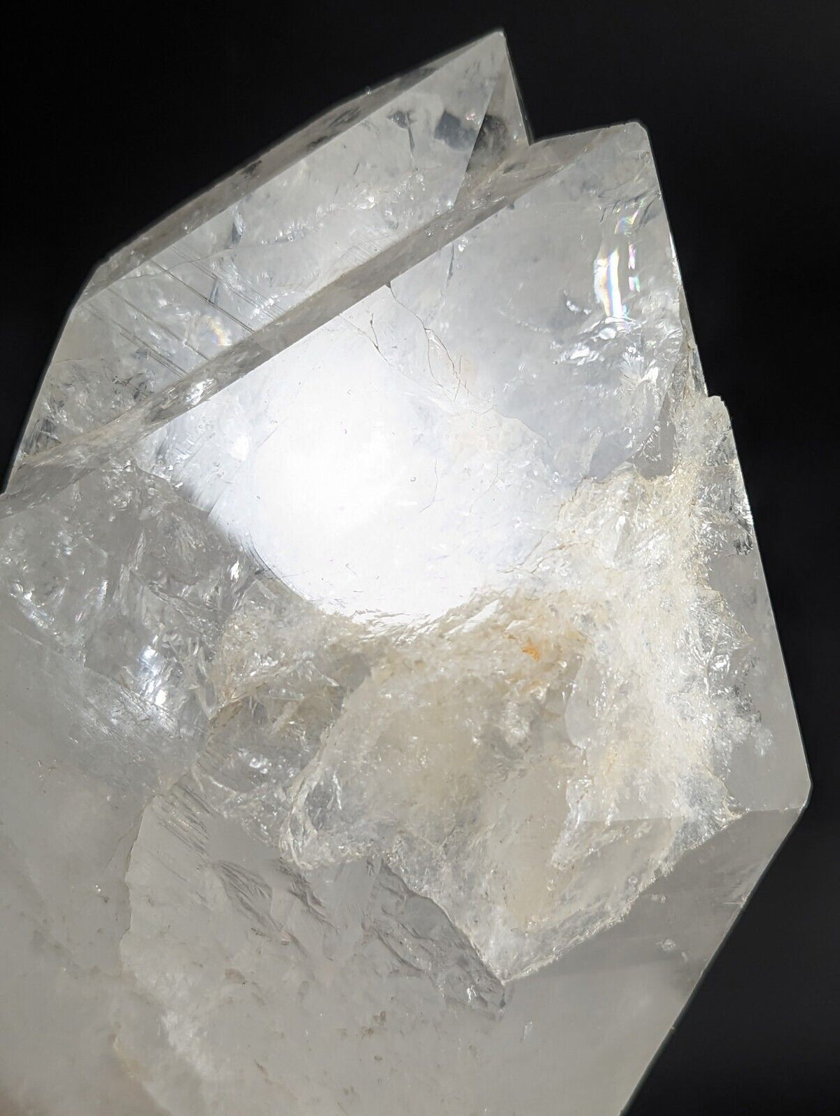 Huge Quartz Crystal Point Amazing Old Stock Garland County Arkansas 11 + lbs! - Collectibles:Rocks Fossils &