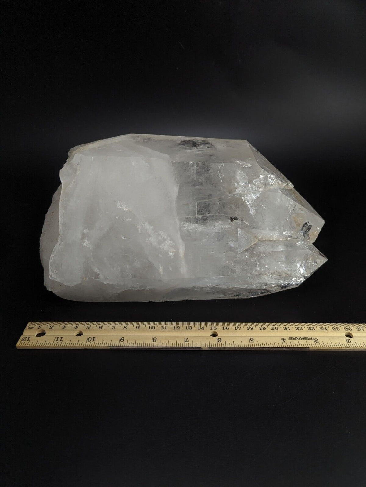 Huge Quartz Crystal Point Amazing Old Stock Garland County Arkansas 11 + lbs! - Collectibles:Rocks Fossils &