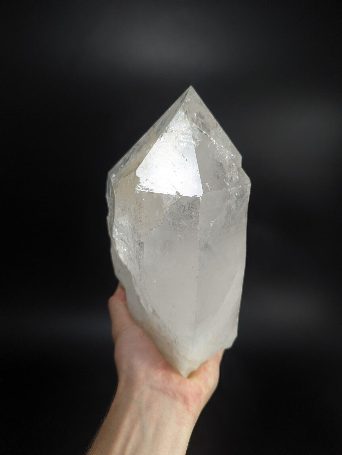 Huge Quartz Crystal Point Amazing Old Stock Garland County Arkansas 11 + lbs! - Collectibles:Rocks Fossils &