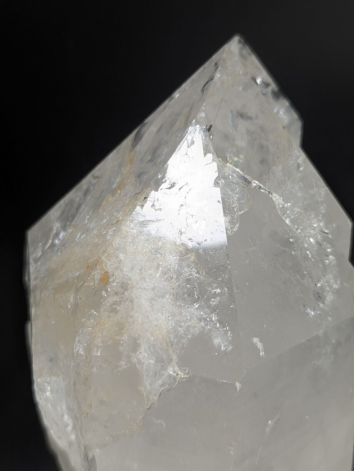 Huge Quartz Crystal Point Amazing Old Stock Garland County Arkansas 11 + lbs! - Collectibles:Rocks Fossils &
