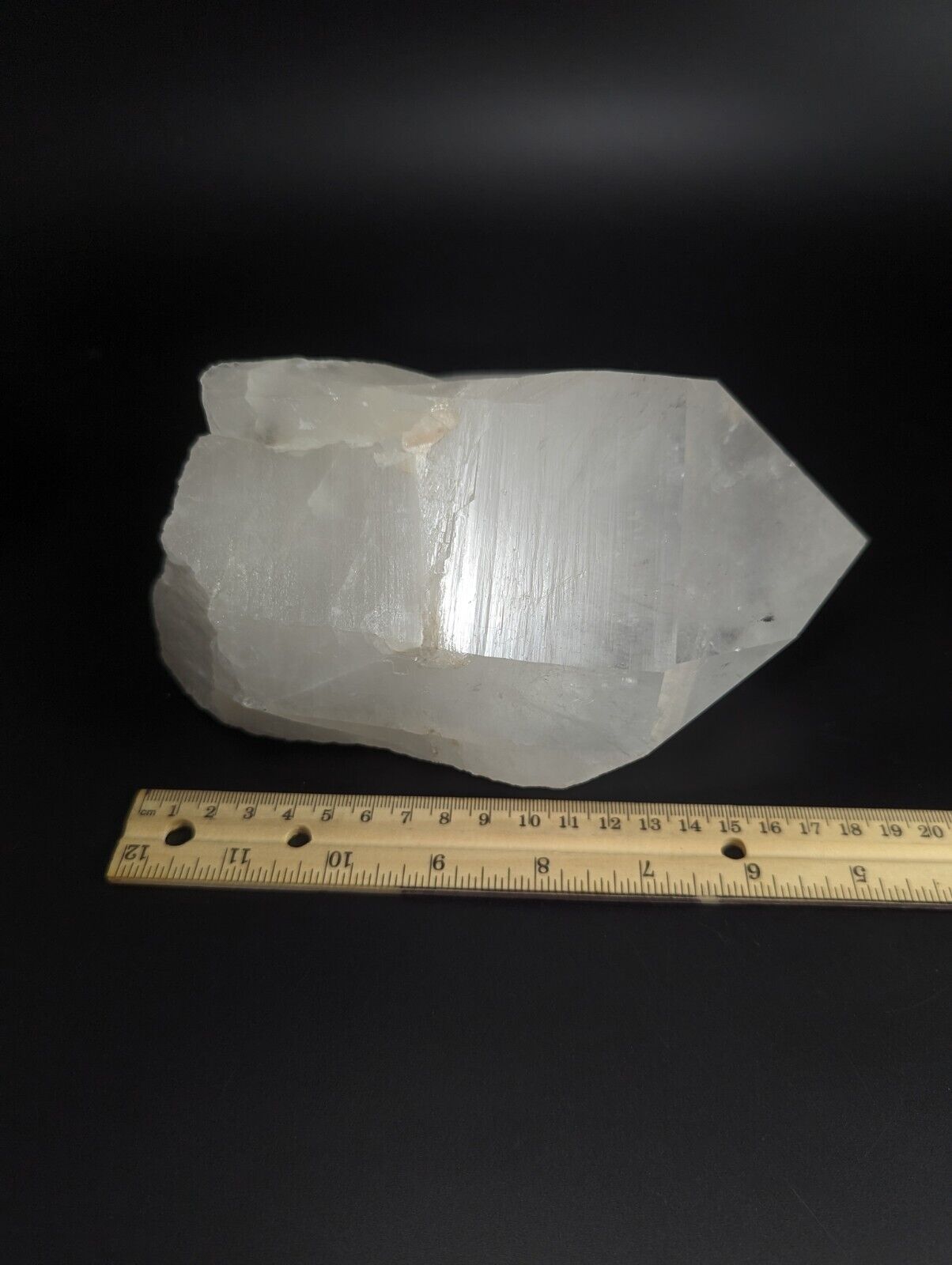 Huge Quartz Crystal Point Amazing Old Stock Garland County Arkansas 6 + lbs! - Collectibles:Rocks Fossils &