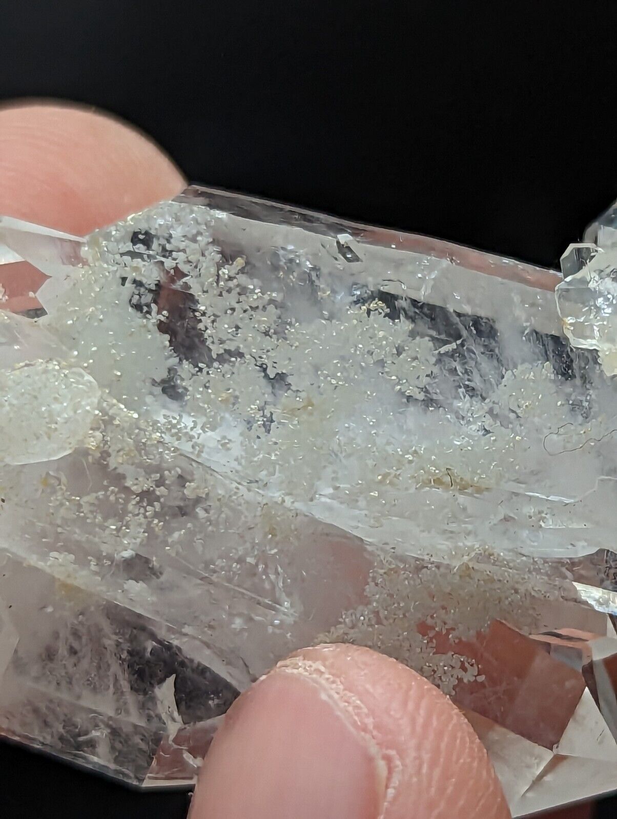 Jeffrey Quarry Quartz Crystal + Cookeite Ultra Rare Arkansas Old Stock - Collectibles:Rocks Fossils & Minerals:Crystals