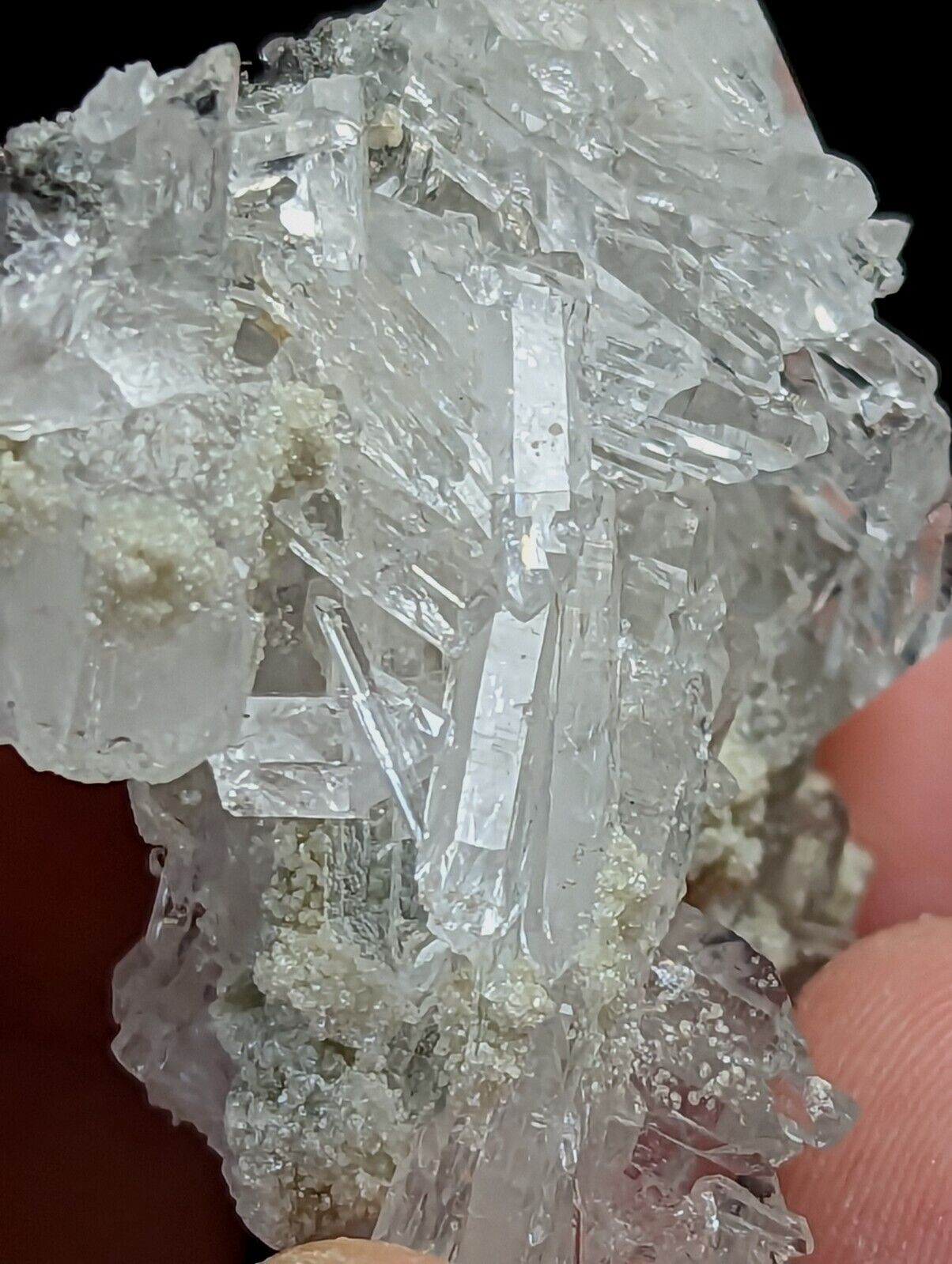 Jeffrey Quarry Quartz Crystal + Cookeite Ultra Rare Arkansas Old Stock - Collectibles:Rocks Fossils & Minerals:Crystals