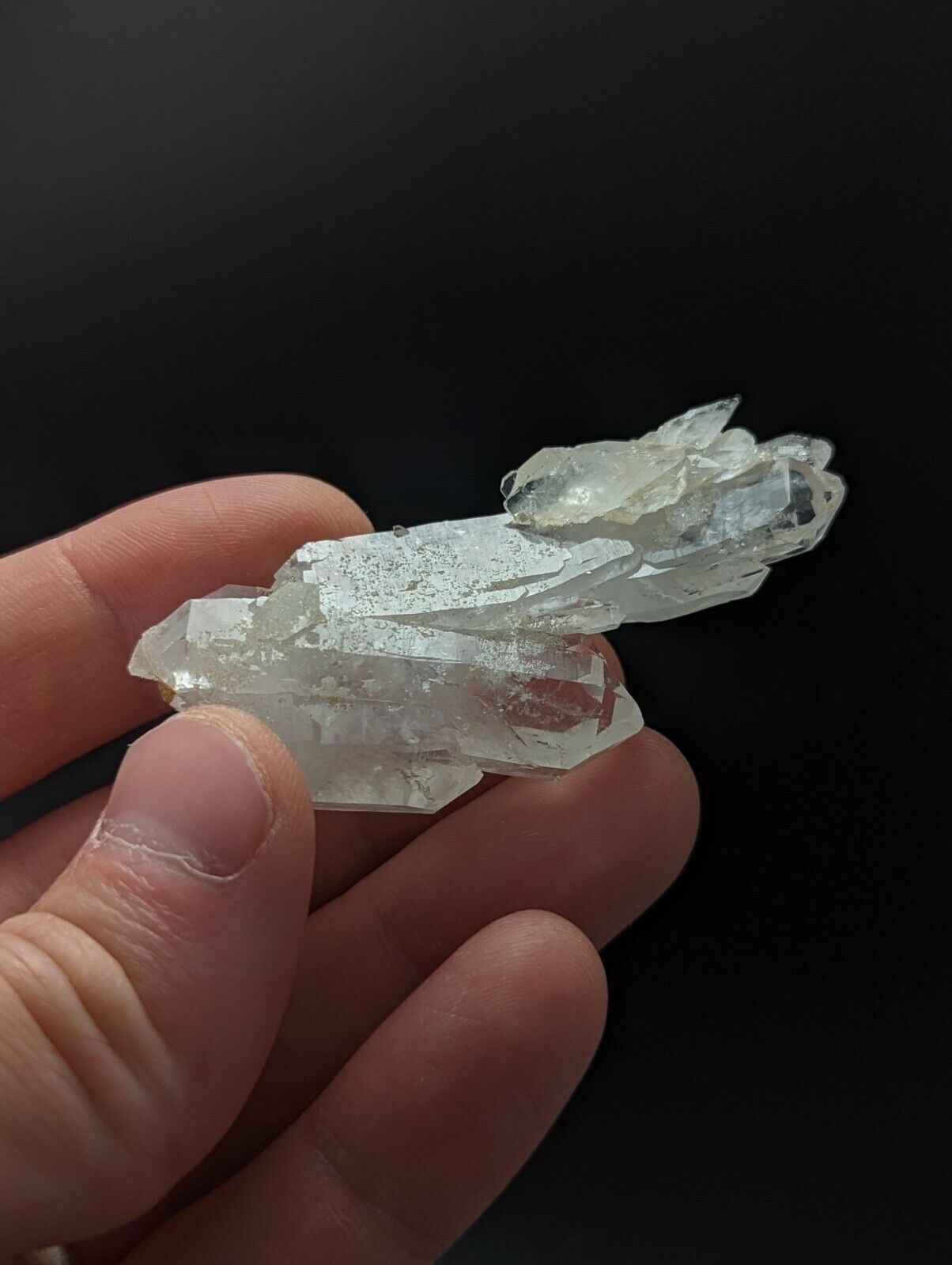 Jeffrey Quarry Quartz Crystal + Cookeite Ultra Rare Arkansas Old Stock - Collectibles:Rocks Fossils & Minerals:Crystals