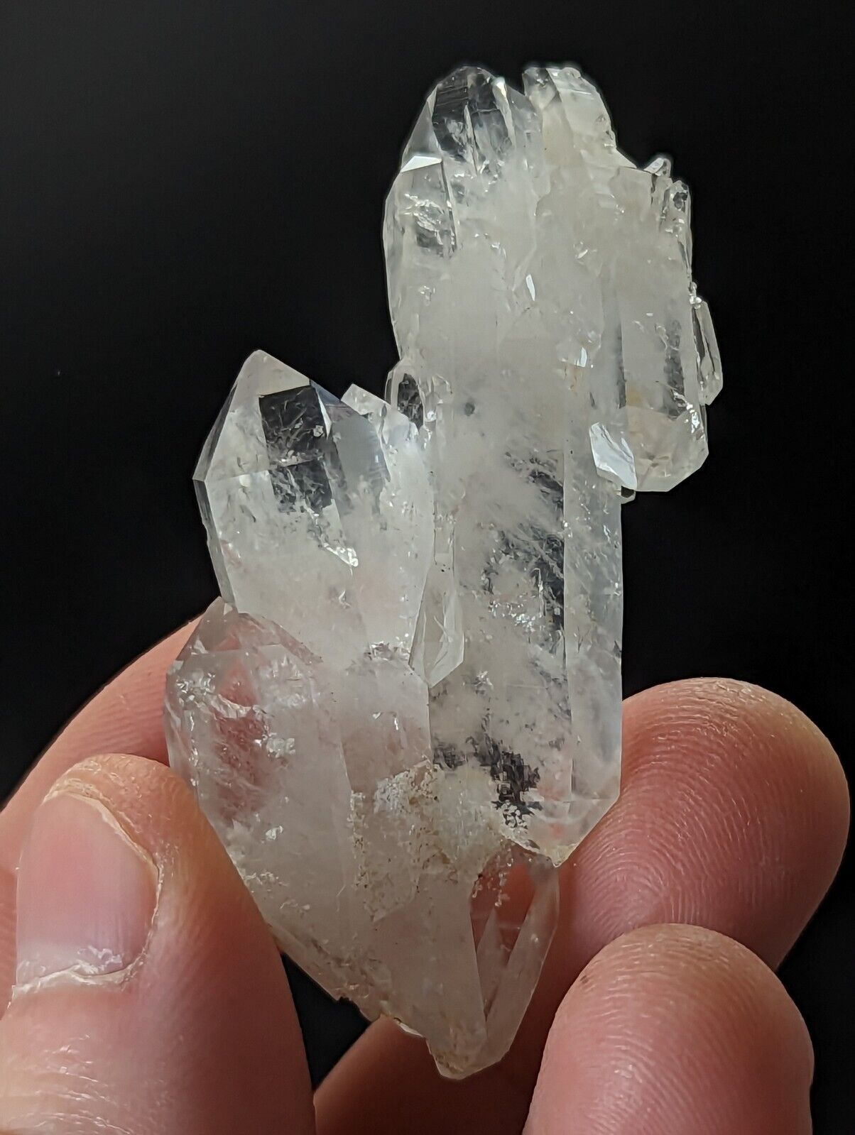 Jeffrey Quarry Quartz Crystal + Cookeite Ultra Rare Arkansas Old Stock - Collectibles:Rocks Fossils & Minerals:Crystals