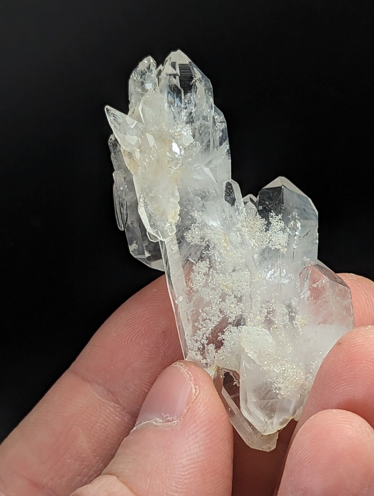 Jeffrey Quarry Quartz Crystal + Cookeite Ultra Rare Arkansas Old Stock - Collectibles:Rocks Fossils & Minerals:Crystals