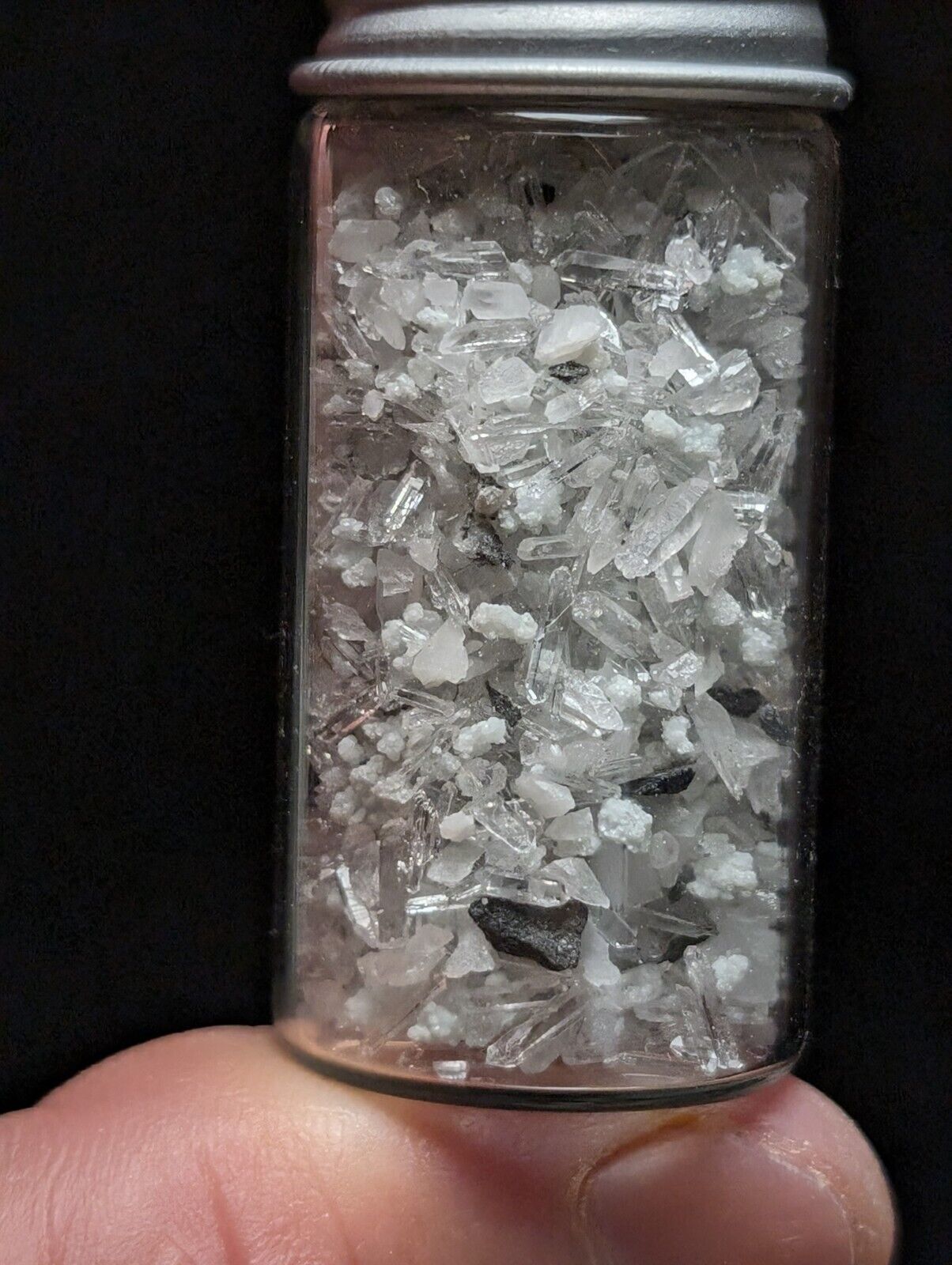 Jeffrey Quarry Quartz Crystal Micros + Cookeite Ultra Rare Arkansas Old Stock - Collectibles:Rocks Fossils &
