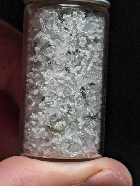 Jeffrey Quarry Quartz Crystal Micros + Cookeite Ultra Rare Arkansas Old Stock - Collectibles:Rocks Fossils &