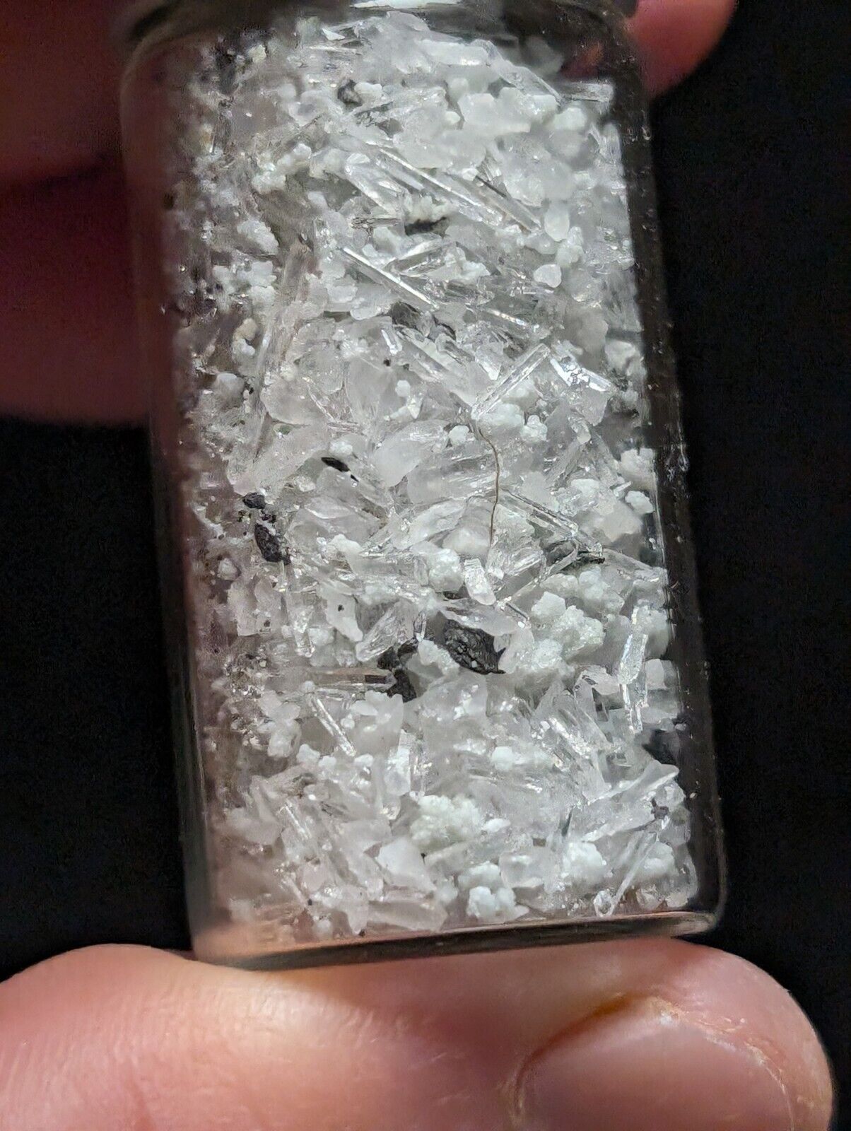 Jeffrey Quarry Quartz Crystal Micros + Cookeite Ultra Rare Arkansas Old Stock - Collectibles:Rocks Fossils &