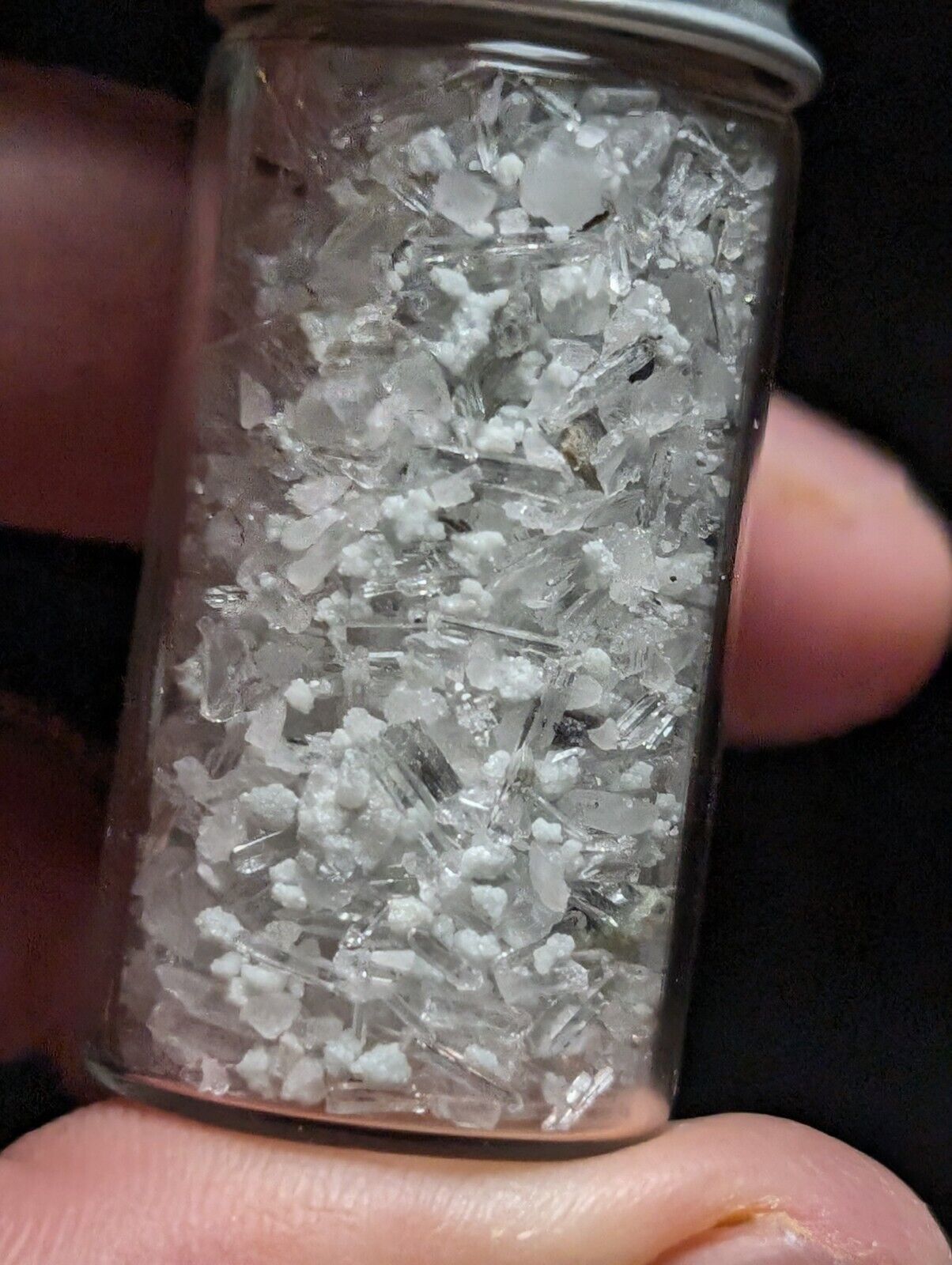 Jeffrey Quarry Quartz Crystal Micros + Cookeite Ultra Rare Arkansas Old Stock - Collectibles:Rocks Fossils &