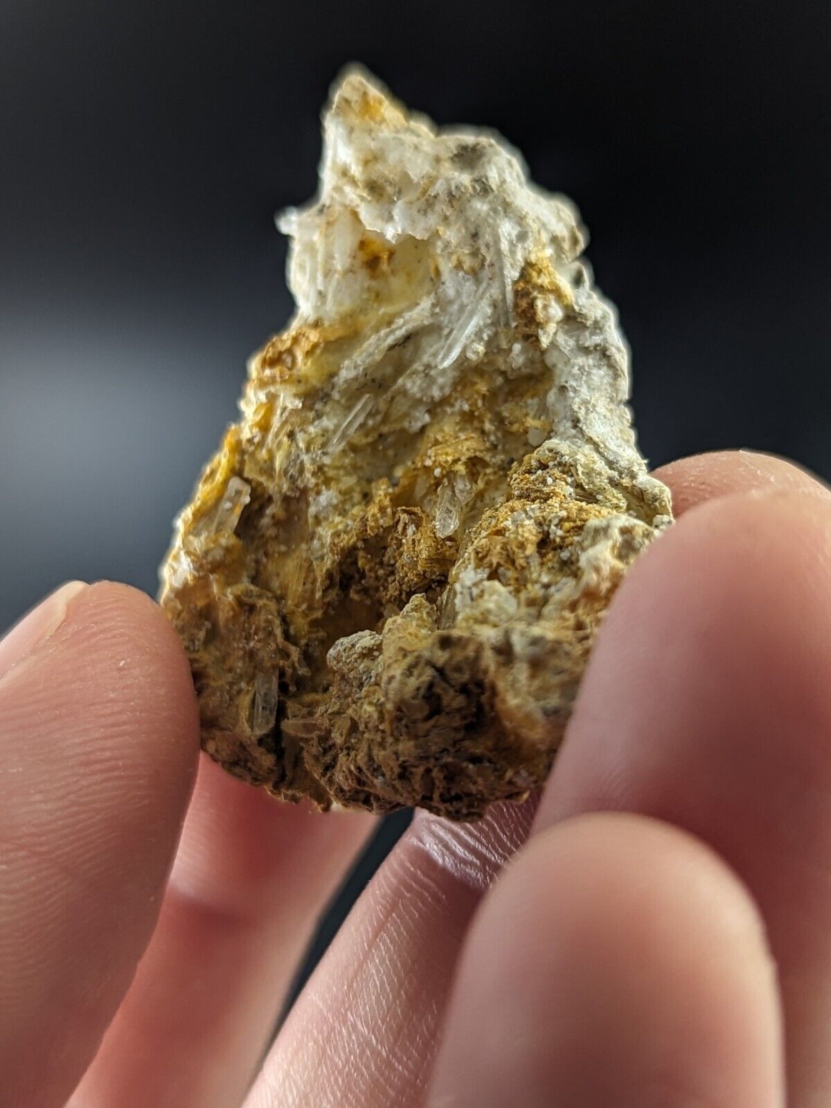 Jeffrey Quarry Quartz Crystals In Rectorite Ultra Rare Arkansas Old Stock - Collectibles:Rocks Fossils &