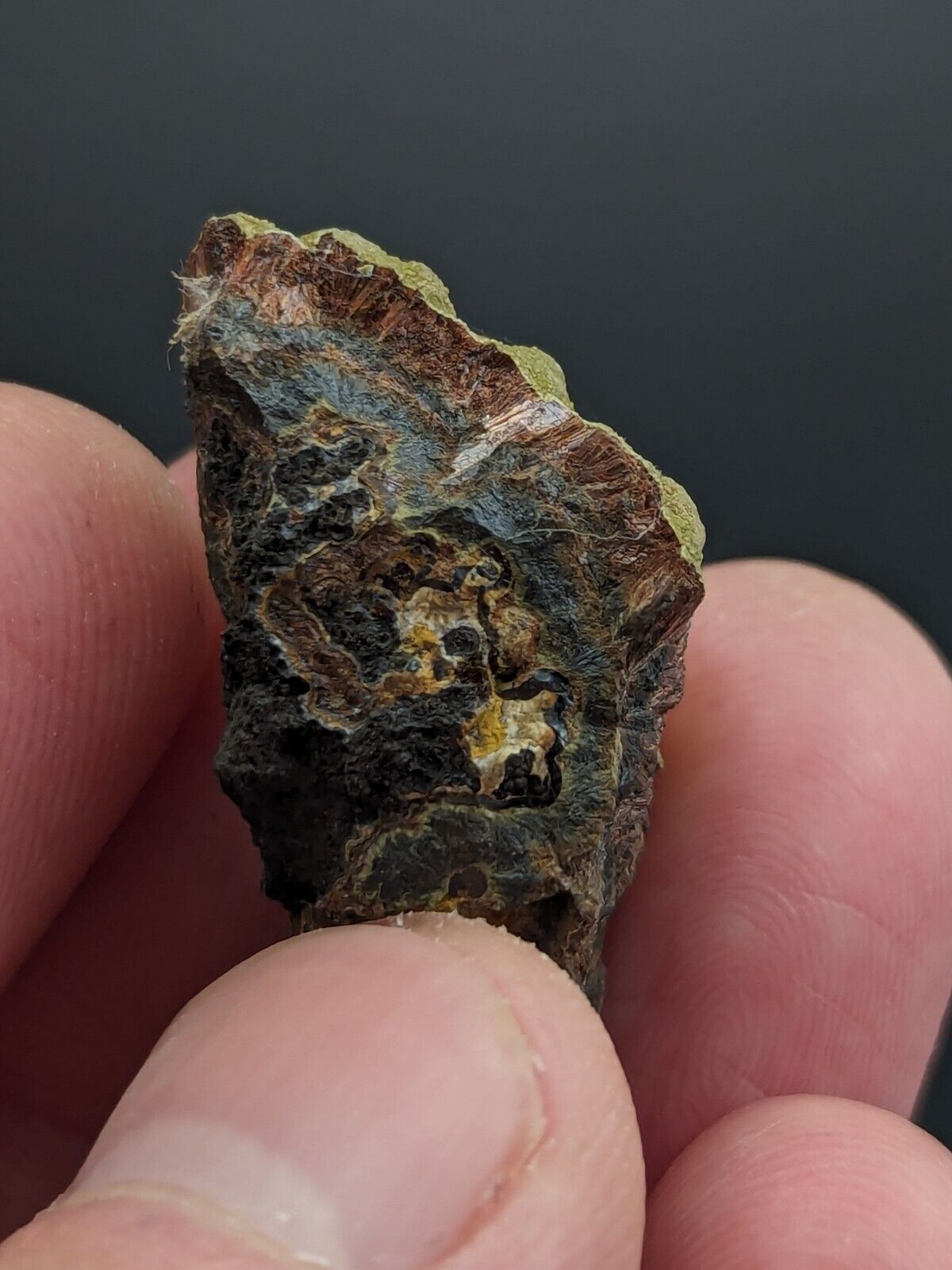 Kidwellite Beraunite etc (VERY RARE 3 Oaks Gap Polk Co. Arkansas) - Collectibles:Rocks Fossils & Minerals:Crystals