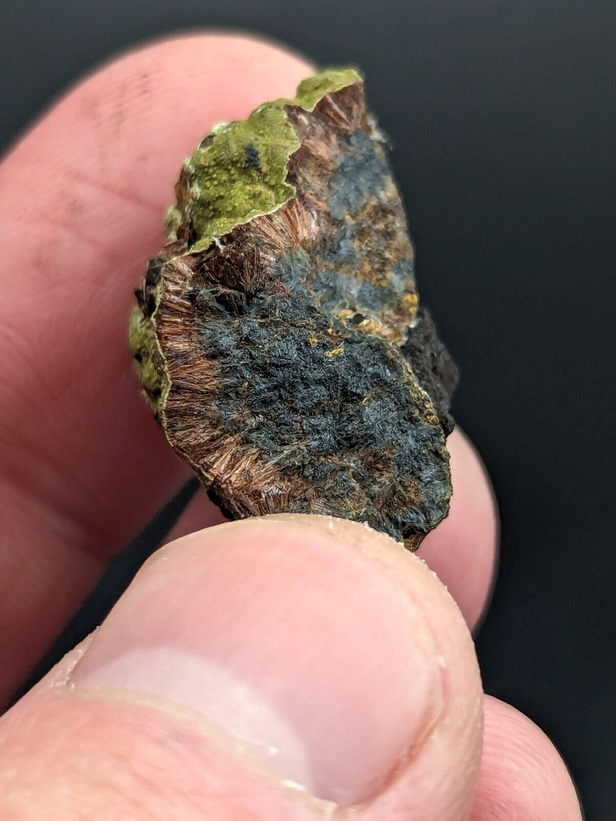 Kidwellite Beraunite etc (VERY RARE 3 Oaks Gap Polk Co. Arkansas) - Collectibles:Rocks Fossils & Minerals:Crystals