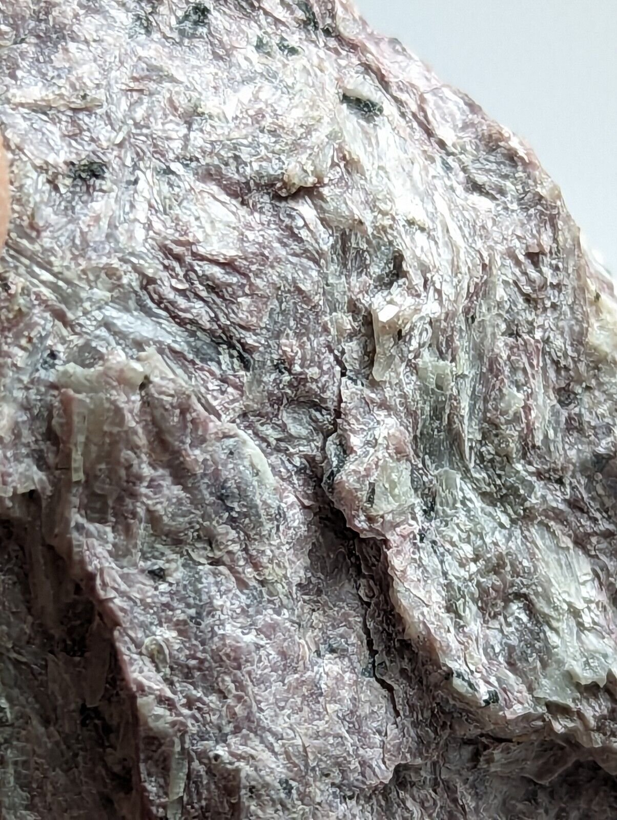 Miserite with Wollastonite -North Wilson Pit Union Carbide Mine Arkansas Rare - Collectibles:Rocks Fossils &