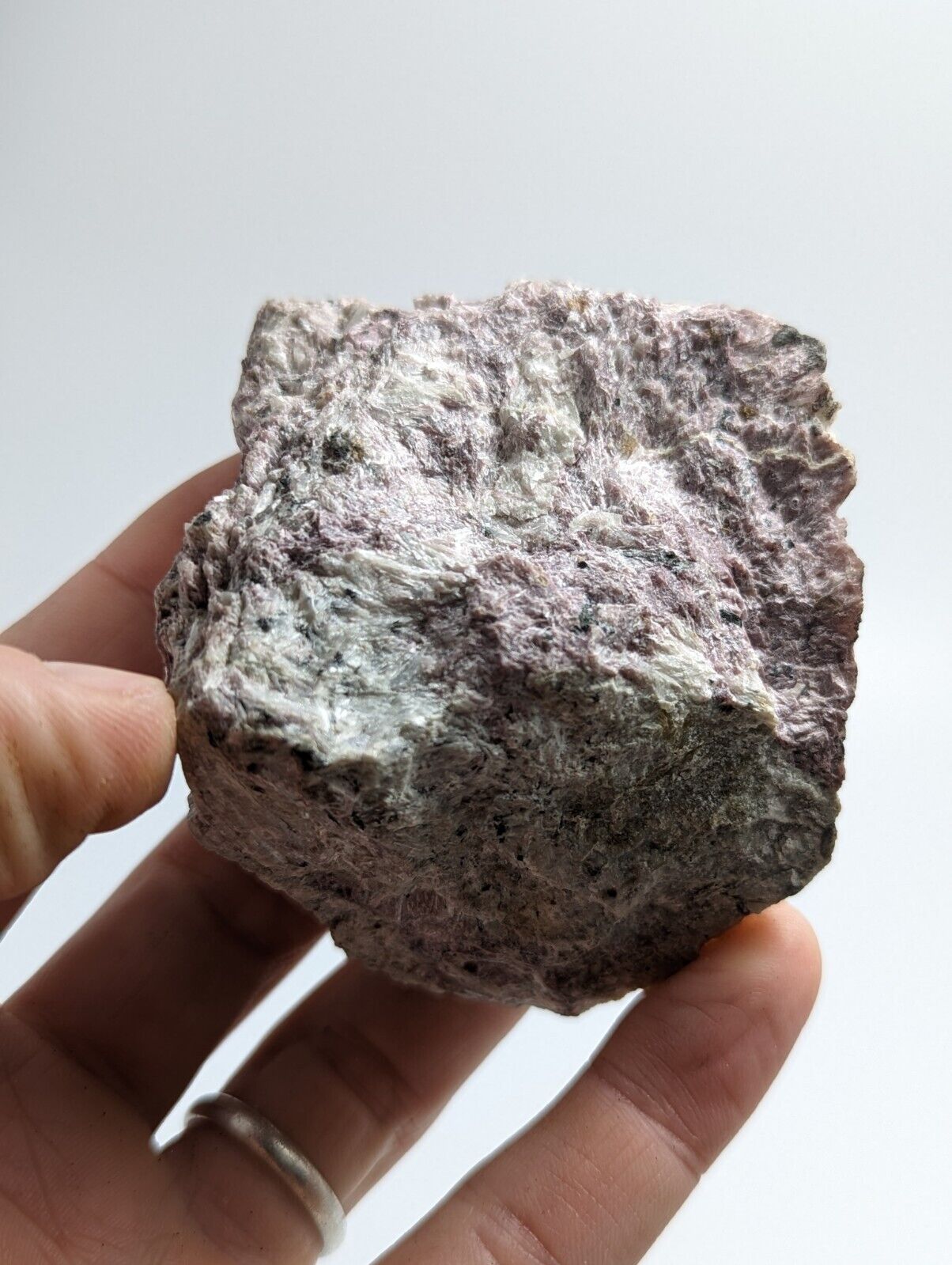 Miserite with Wollastonite -North Wilson Pit Union Carbide Mine Arkansas Rare - Collectibles:Rocks Fossils &