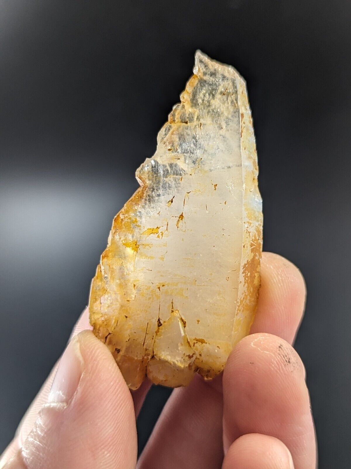 Natural Aura Quartz Crystal Unique Form Garland County Arkansas ooak - Collectibles:Rocks Fossils & Minerals:Crystals
