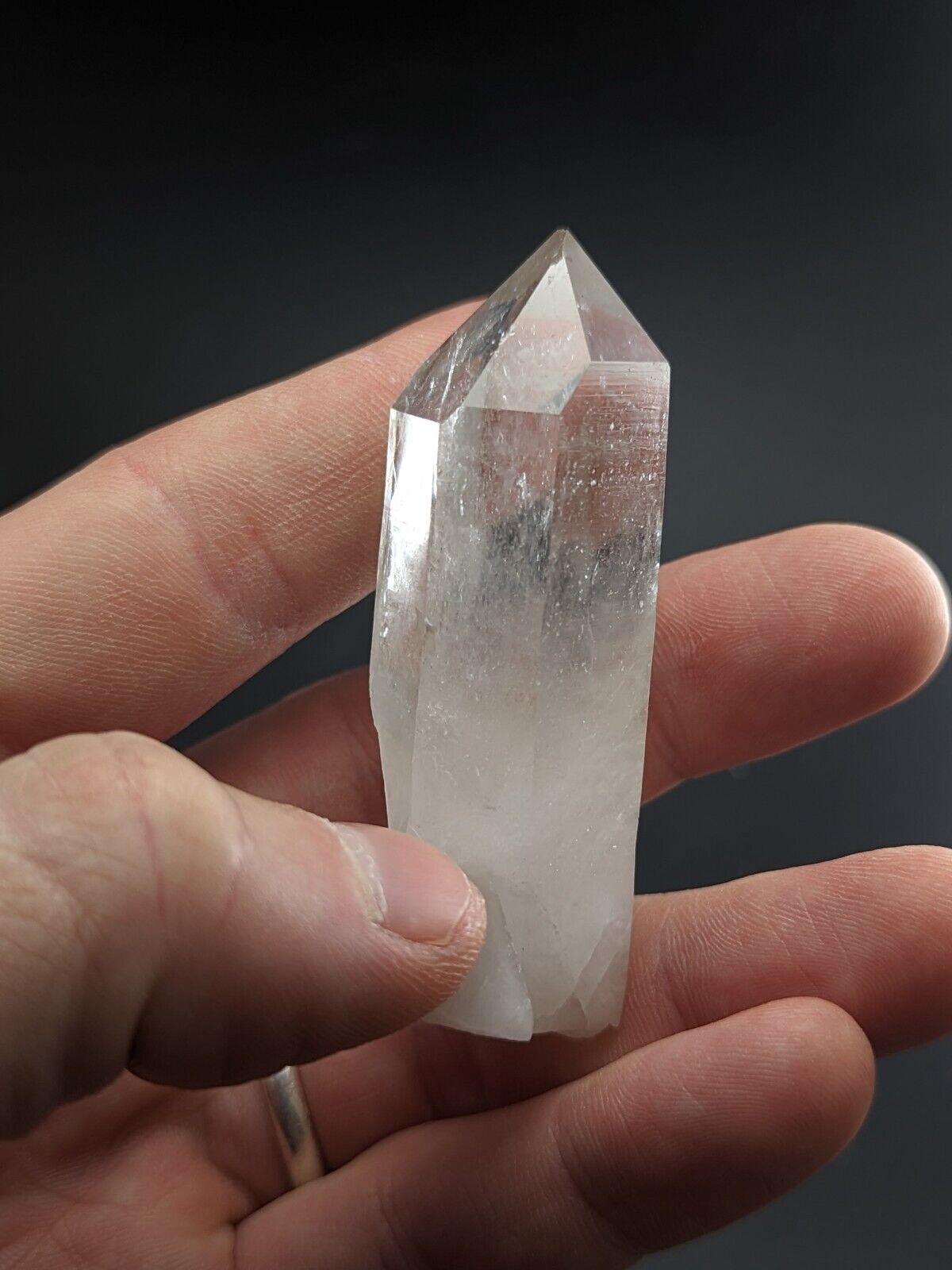 Old Stock Clear Quartz Crystal Point - Montgomery County Arkansas ooak - Collectibles:Rocks Fossils & Minerals:Crystals