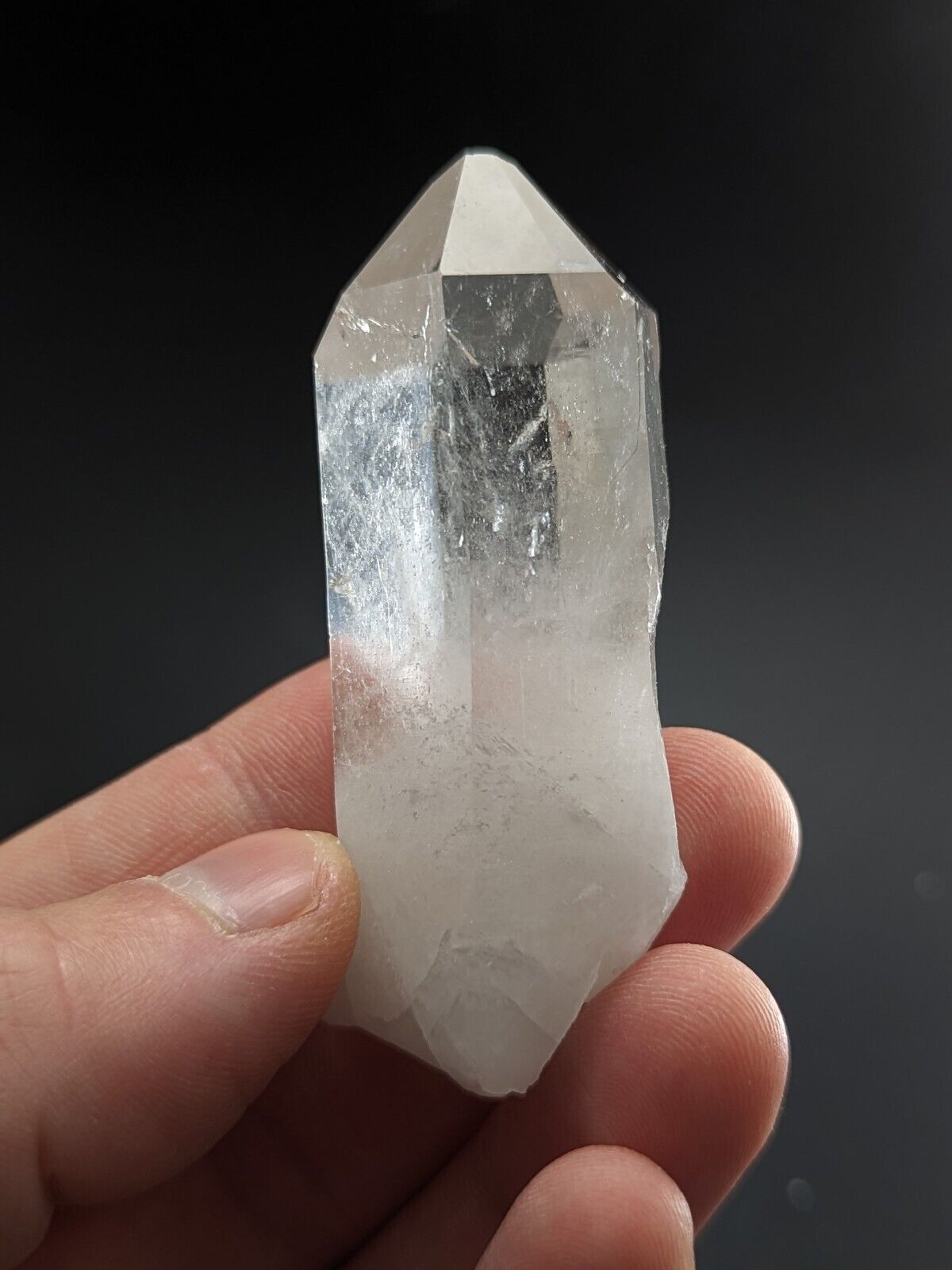 Old Stock Clear Quartz Crystal Point - Montgomery County Arkansas ooak - Collectibles:Rocks Fossils & Minerals:Crystals