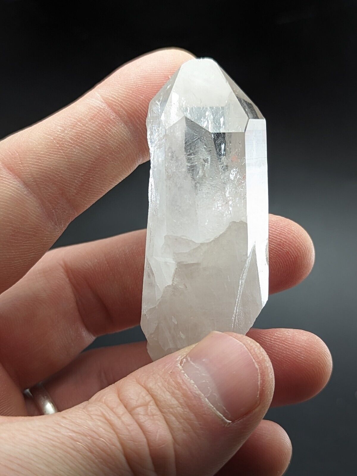 Old Stock Etched Quartz Crystal - Montgomery County Arkansas ooak - Collectibles:Rocks Fossils & Minerals:Crystals
