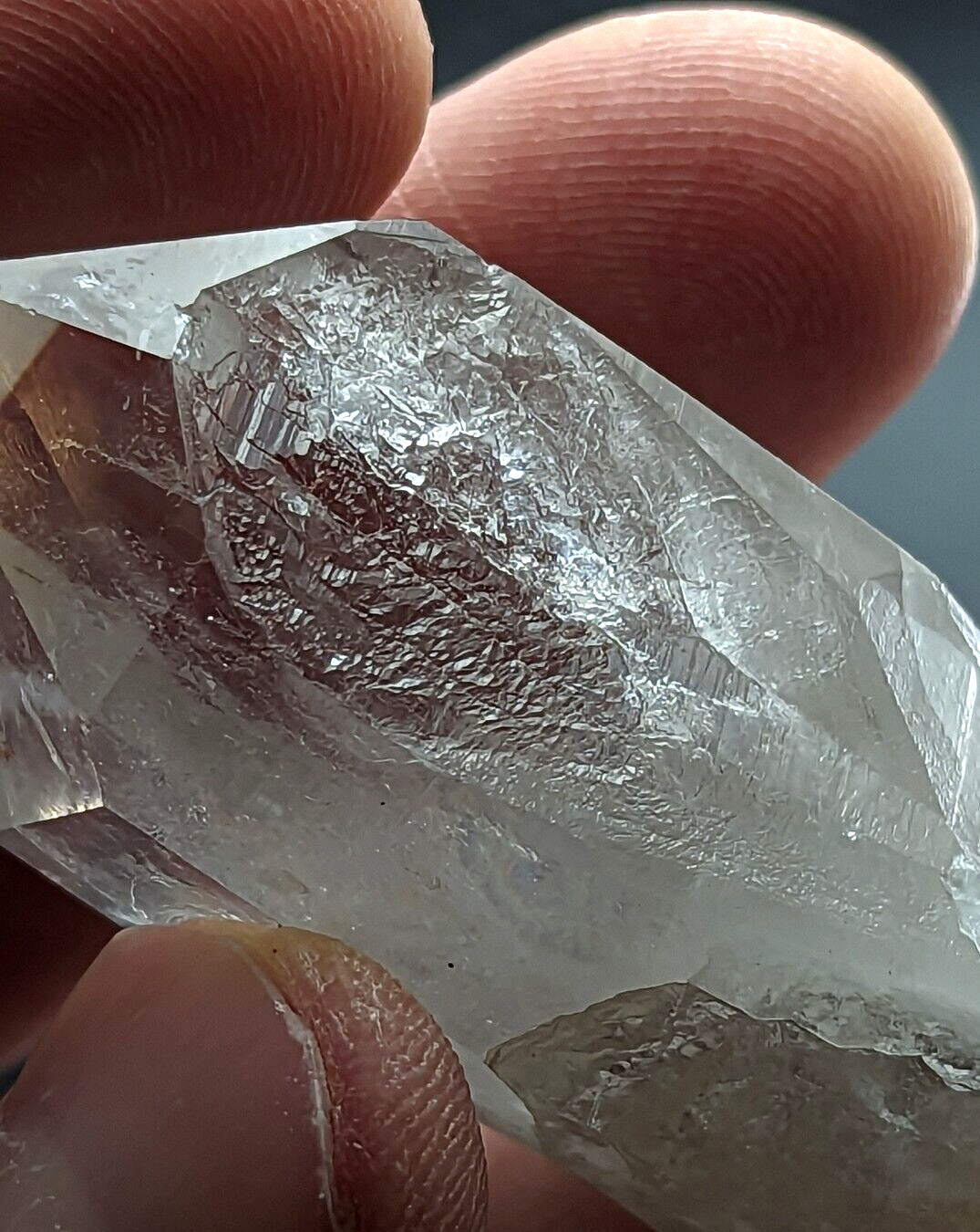 Old Stock Etched Quartz Crystal - Montgomery County Arkansas ooak - Collectibles:Rocks Fossils & Minerals:Crystals