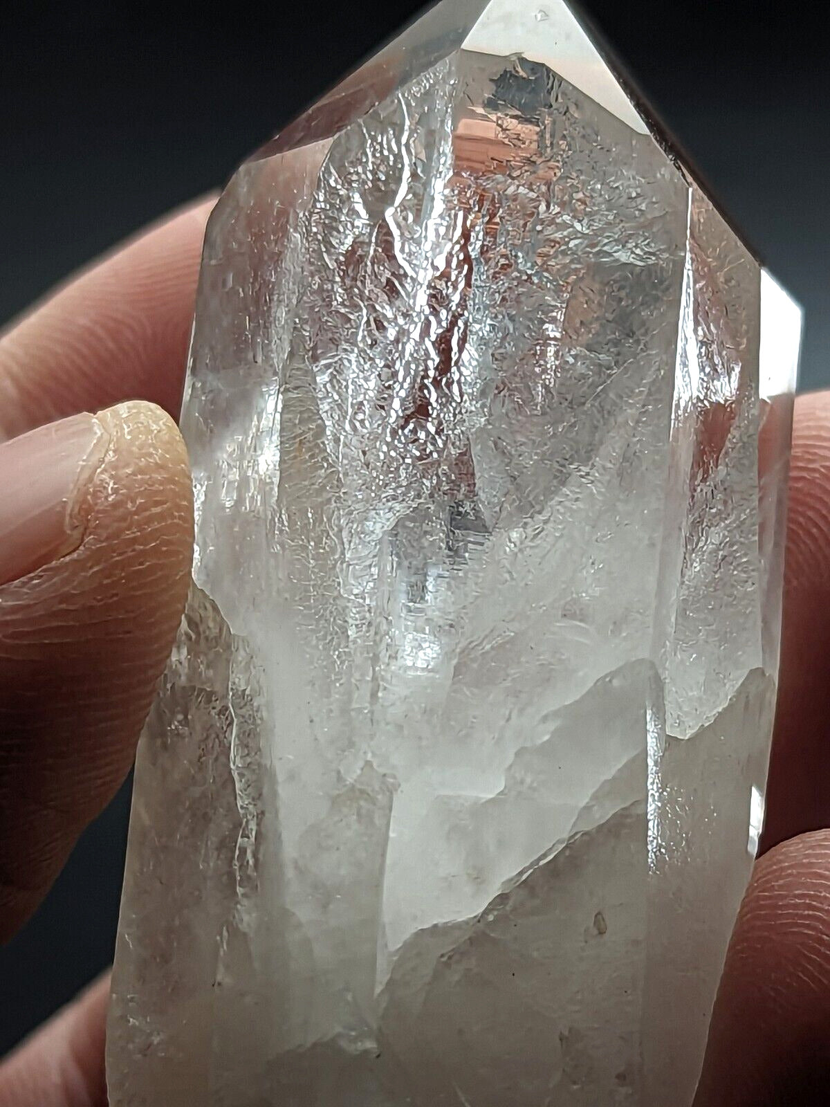 Old Stock Etched Quartz Crystal - Montgomery County Arkansas ooak - Collectibles:Rocks Fossils & Minerals:Crystals