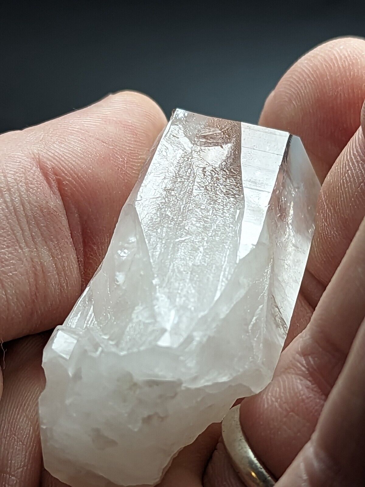Old Stock Etched Quartz Crystal - Montgomery County Arkansas ooak - Collectibles:Rocks Fossils & Minerals:Crystals