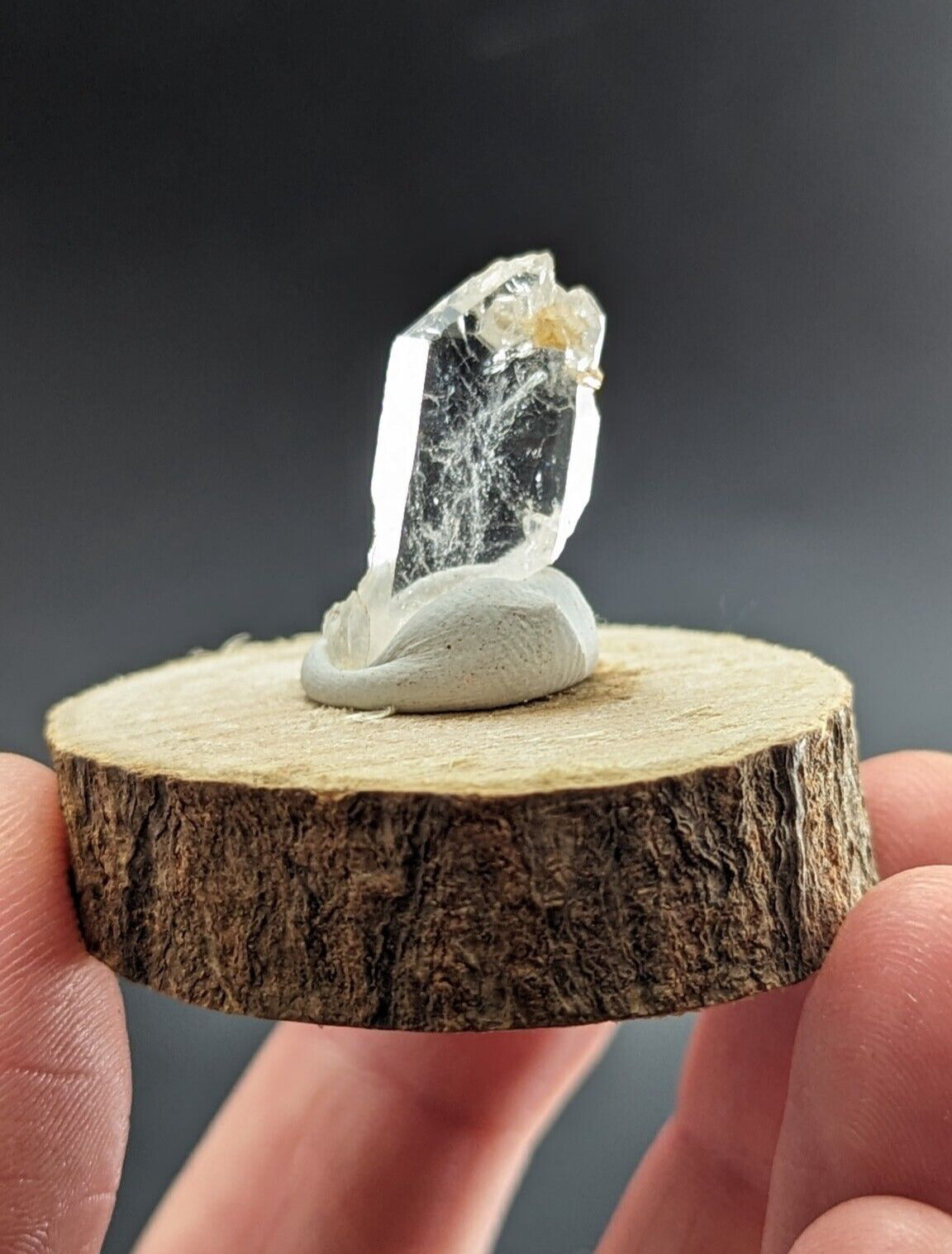Old Stock Faden Quartz Crystal Point - Montgomery County Arkansas ooak - Collectibles:Rocks Fossils & Minerals:Crystals