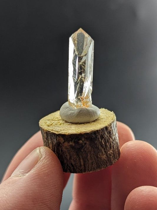 Old Stock Quartz Crystal Point - Montgomery County Arkansas ooak - Collectibles:Rocks Fossils & Minerals:Crystals
