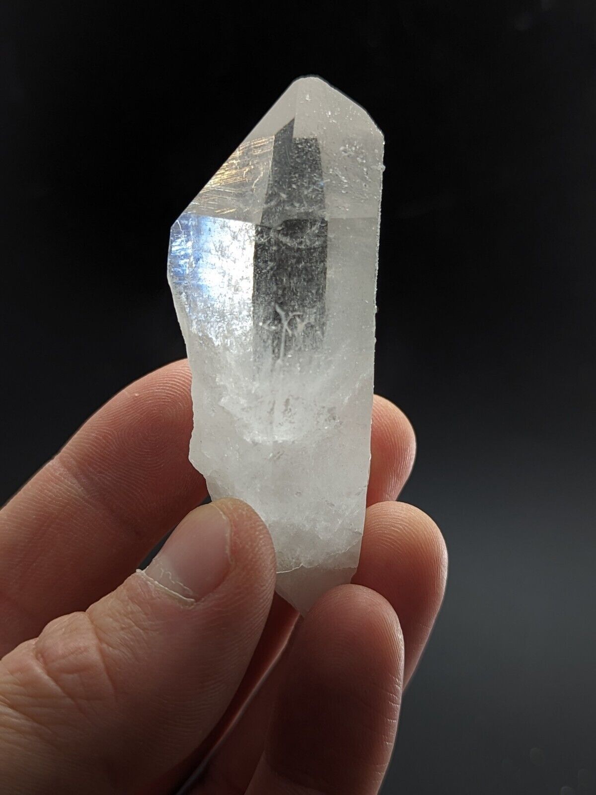 Old Stock ’Record Keeper’ Quartz Crystal - Montgomery County Arkansas ooak - Collectibles:Rocks Fossils &