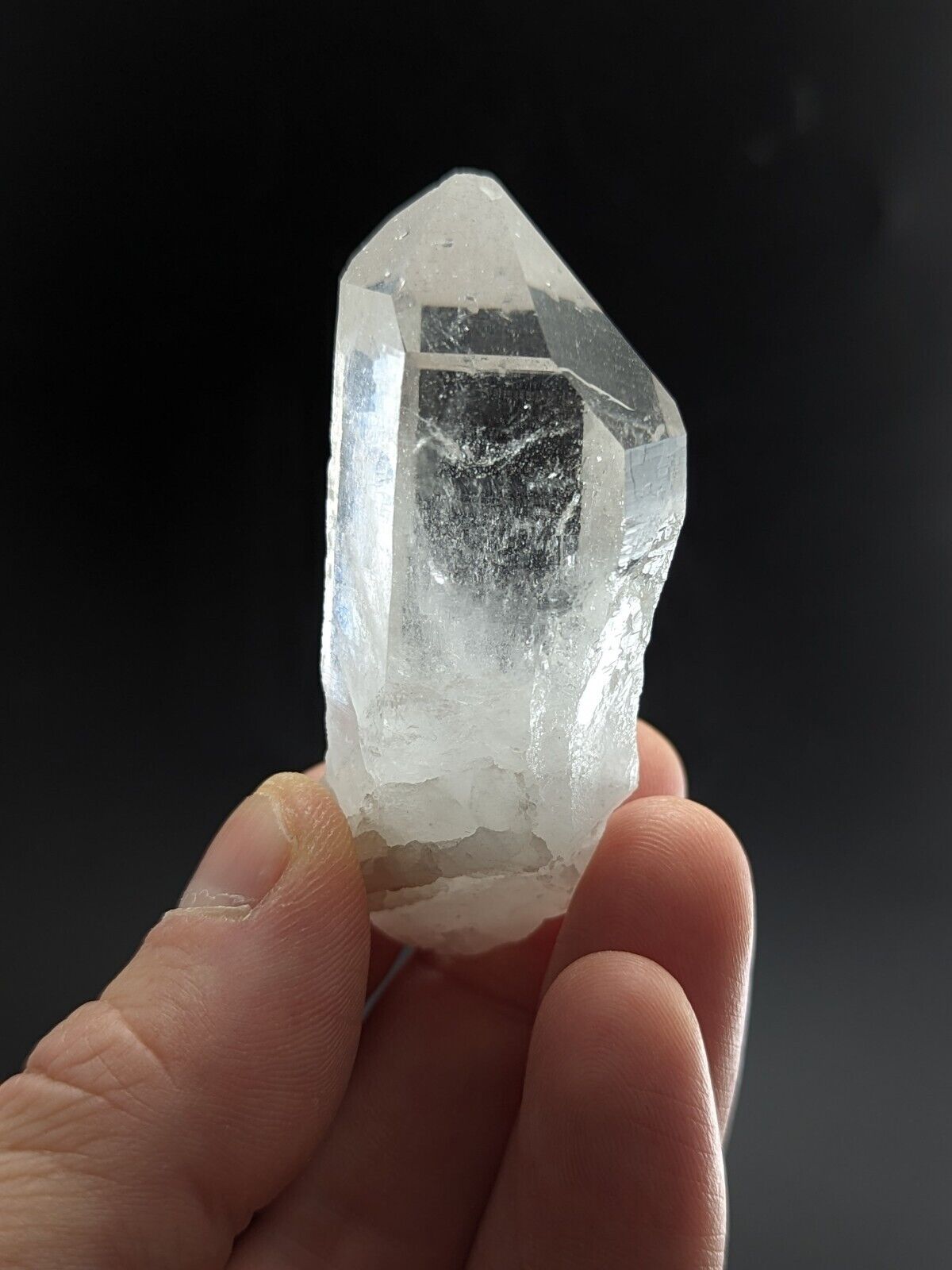 Old Stock ’Record Keeper’ Quartz Crystal - Montgomery County Arkansas ooak - Collectibles:Rocks Fossils &