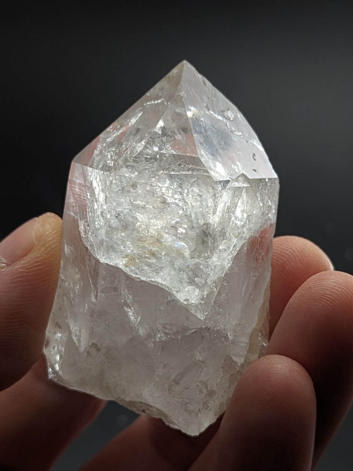 Old Stock ’Record Keeper’ Quartz Crystal - Montgomery County Arkansas ooak - Collectibles:Rocks Fossils &