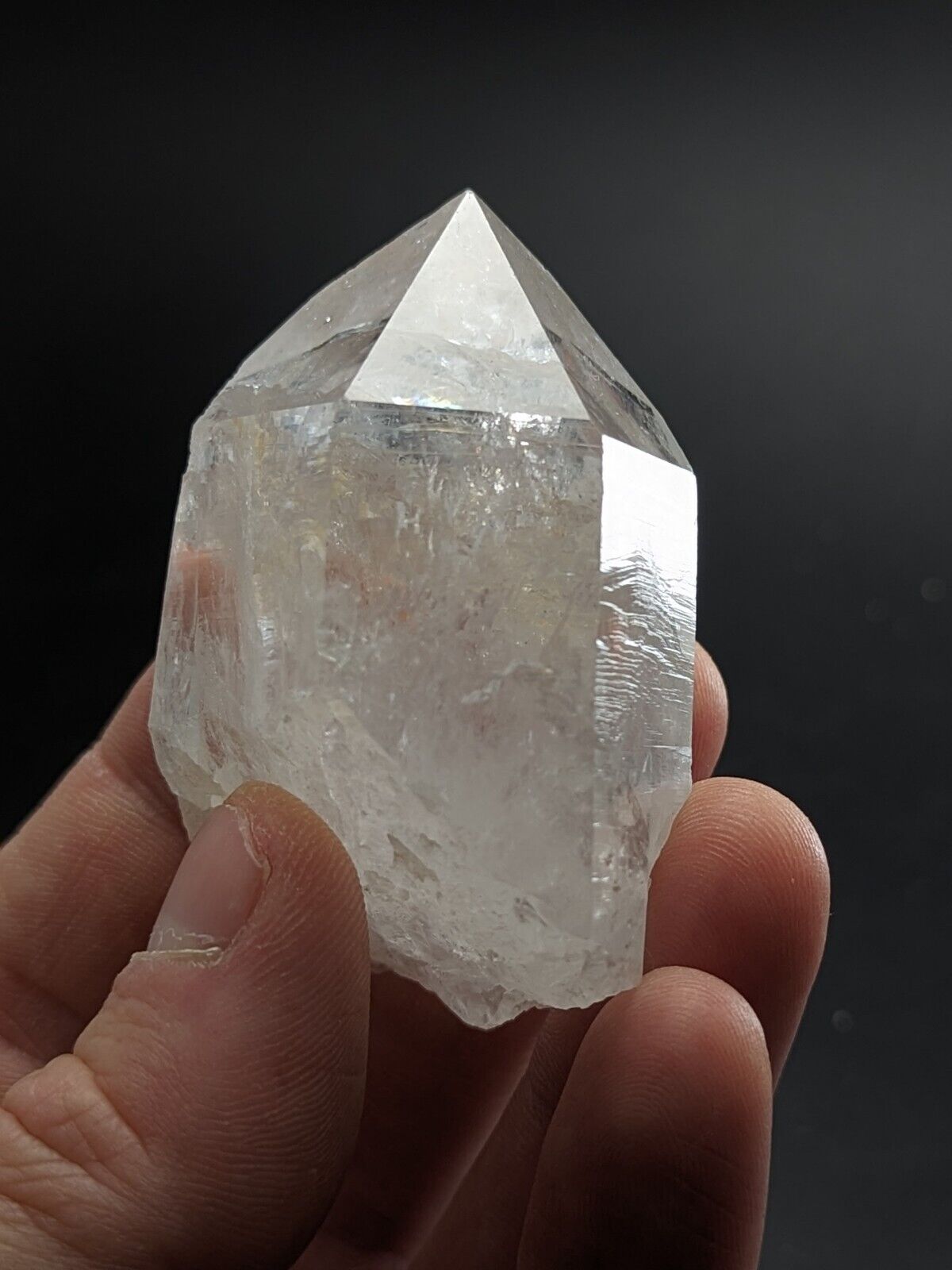 Old Stock ’Record Keeper’ Quartz Crystal - Montgomery County Arkansas ooak - Collectibles:Rocks Fossils &