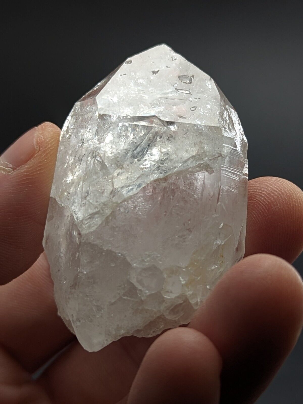 Old Stock ’Record Keeper’ Quartz Crystal - Montgomery County Arkansas ooak - Collectibles:Rocks Fossils &