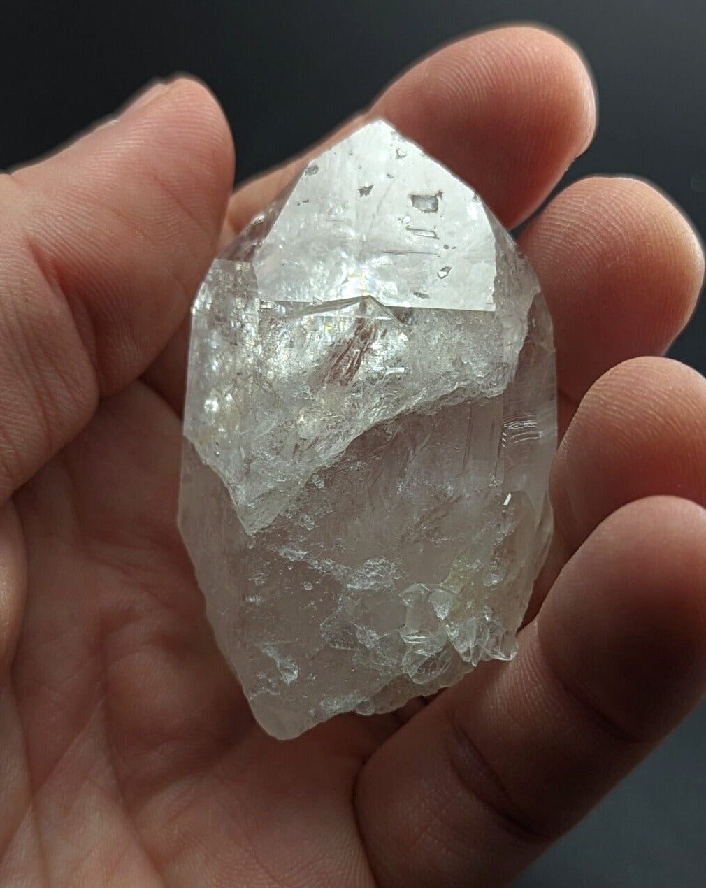 Old Stock ’Record Keeper’ Quartz Crystal - Montgomery County Arkansas ooak - Collectibles:Rocks Fossils &