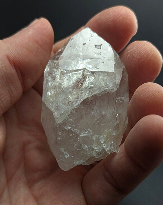 Old Stock ’Record Keeper’ Quartz Crystal - Montgomery County Arkansas ooak - Collectibles:Rocks Fossils &
