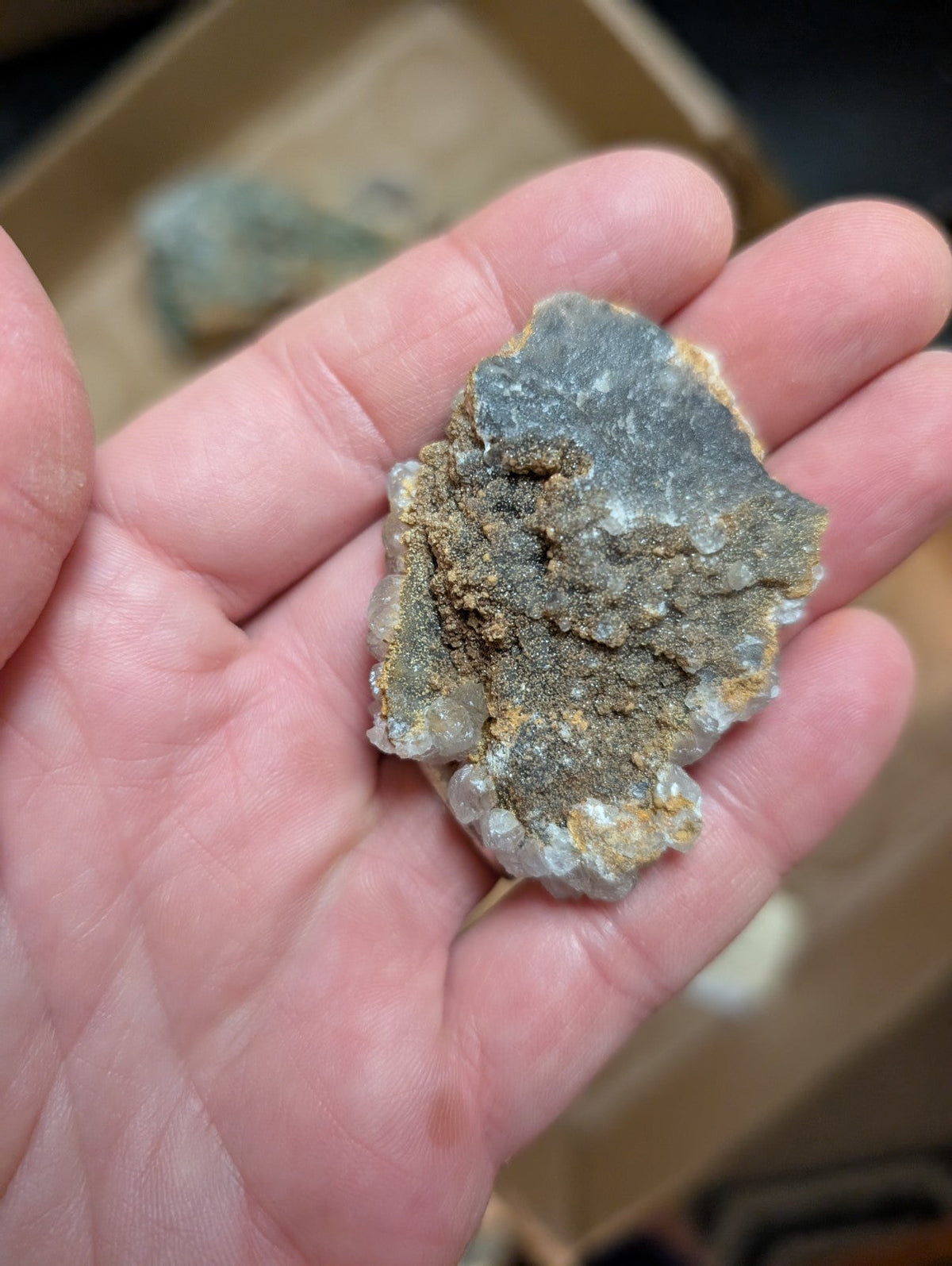 OOAK Set of Mineral Specimens from Rush Mining District Arkansas USA,Old Stock - Collectibles:Rocks Fossils &
