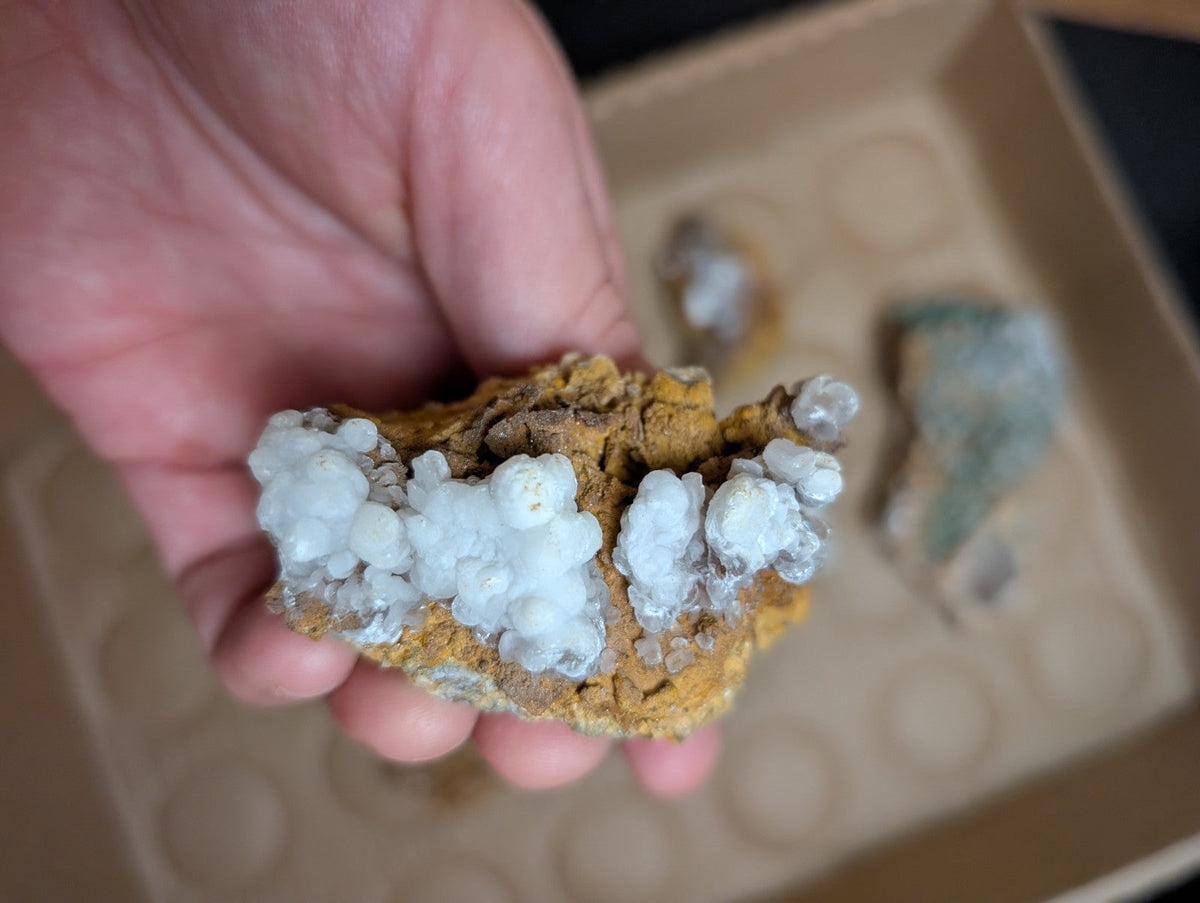 OOAK Set of Mineral Specimens from Rush Mining District Arkansas USA,Old Stock - Collectibles:Rocks Fossils &