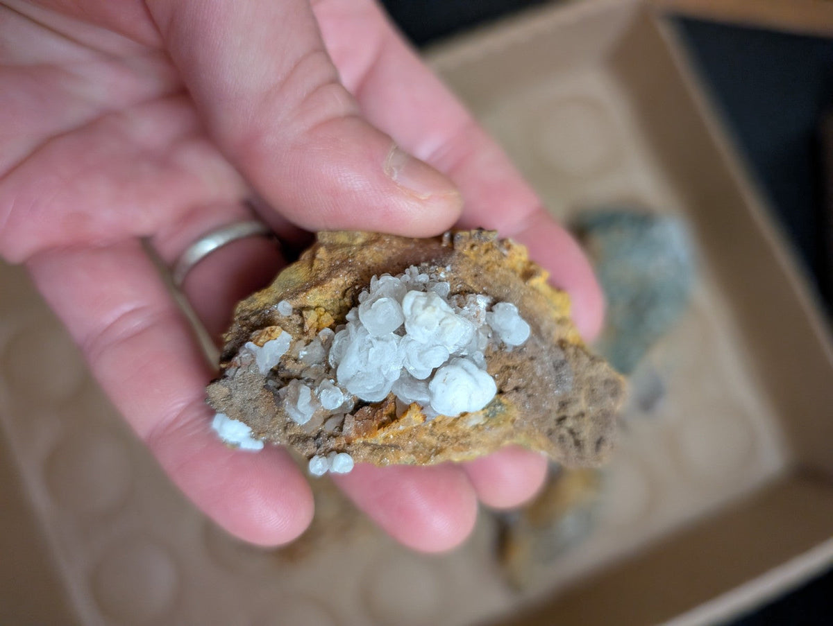 OOAK Set of Mineral Specimens from Rush Mining District Arkansas USA,Old Stock - Collectibles:Rocks Fossils &
