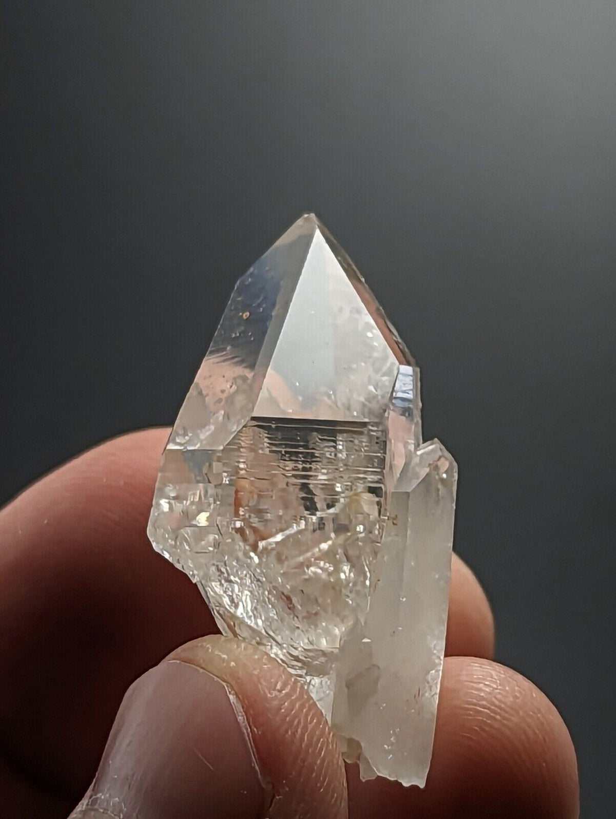 Optical Quartz Crystal w/ crystal inclusions - Montgomery County Arkansas ooak - Collectibles:Rocks Fossils &