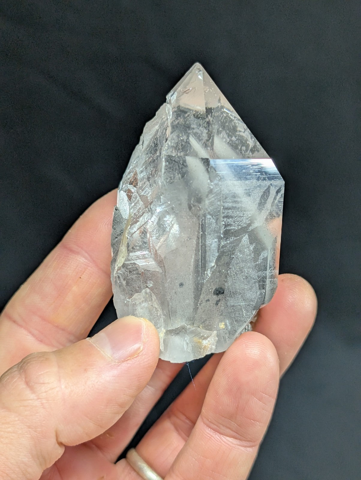 Phantom Quartz Crystal Amazing Old Stock Montgomery County Arkansas ooak - Collectibles:Rocks Fossils &
