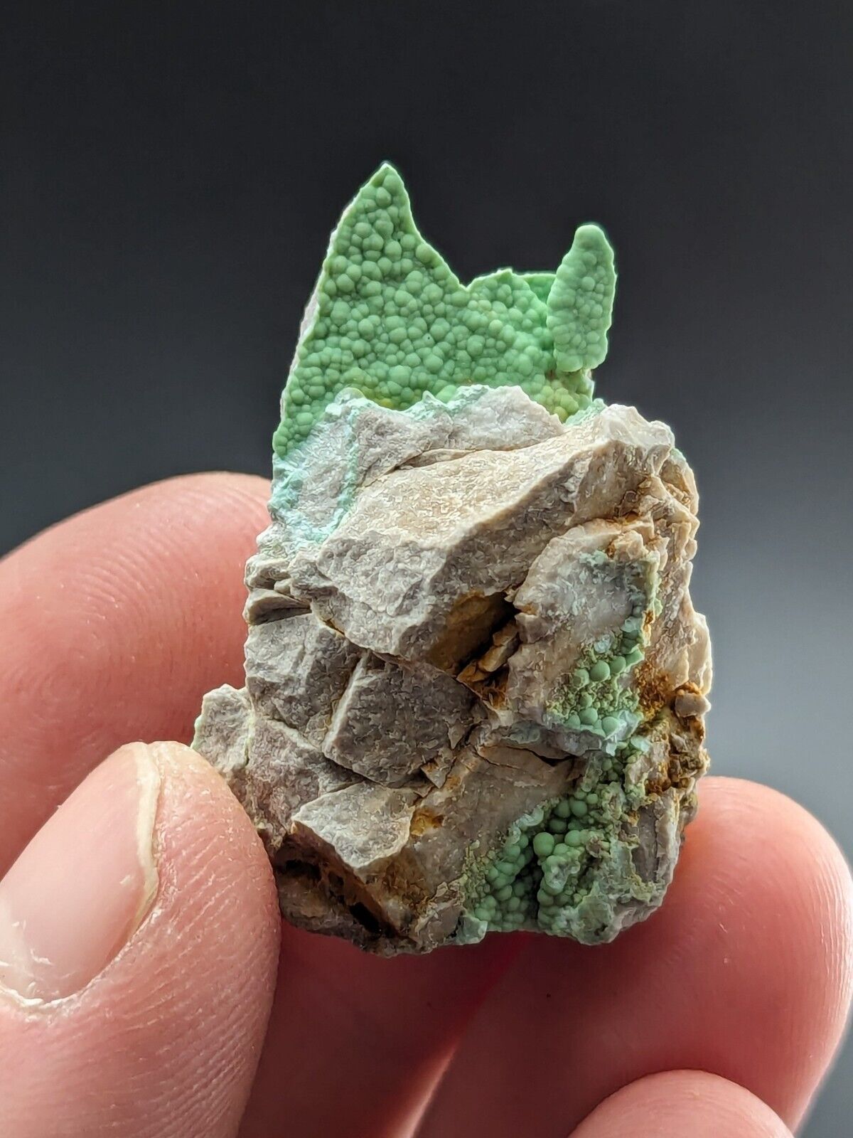 Planerite Mauldin Mountain Montgomery Co. Arkansas USA (Old Stock) ex Delinde - Collectibles:Rocks Fossils &